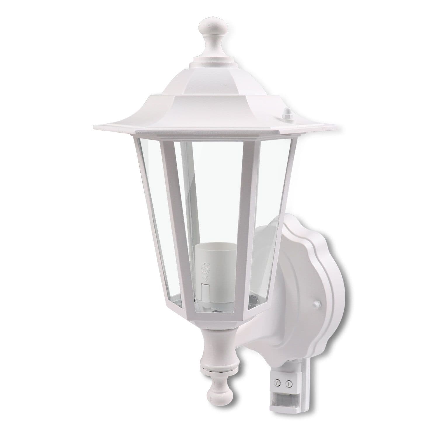 Outdoor Vintage Wall Light E27 Lamp Holder Motion Sensor