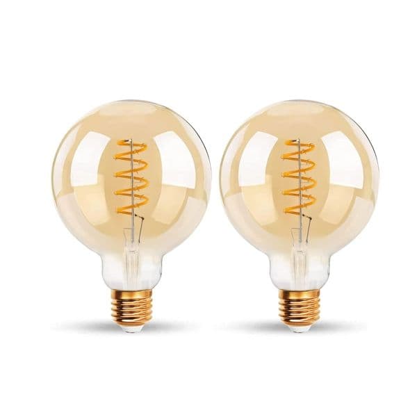 Spiral Vintage LED Filament Light Bulb 6W G80 E27 Bulb