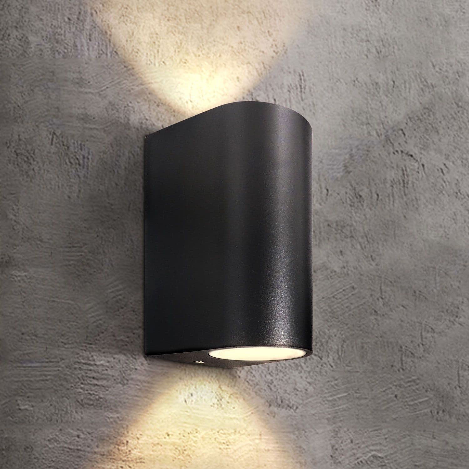 Outdoor Up Down Wall Light GU10 Lamp Holder