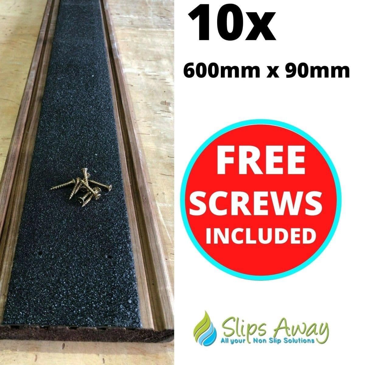 Extra Wide Non Slip Decking Strips GRP Heavy Duty Pro Grade 90mm