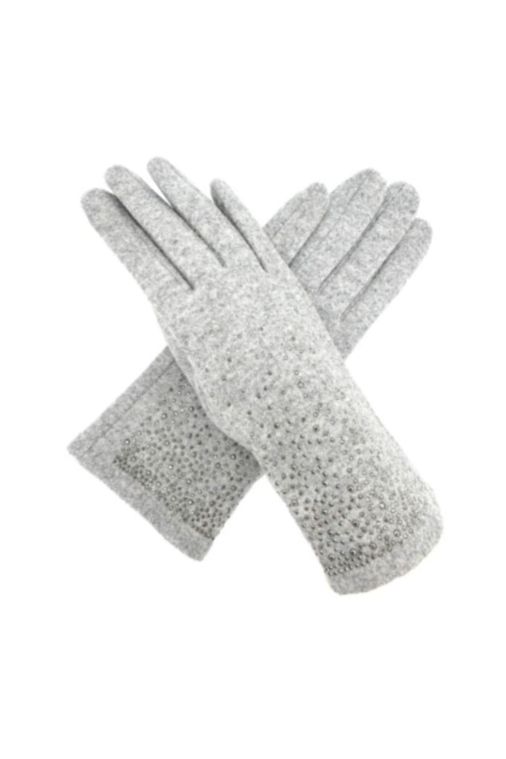 Sparkling Crystals Fashion Glove