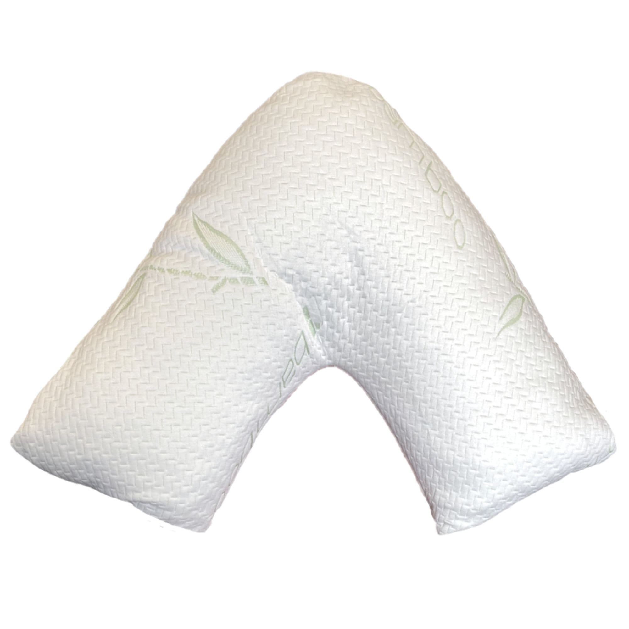 V Shape Orthopaedic Maternity Memory Foam Bamboo Pillow 1 pack