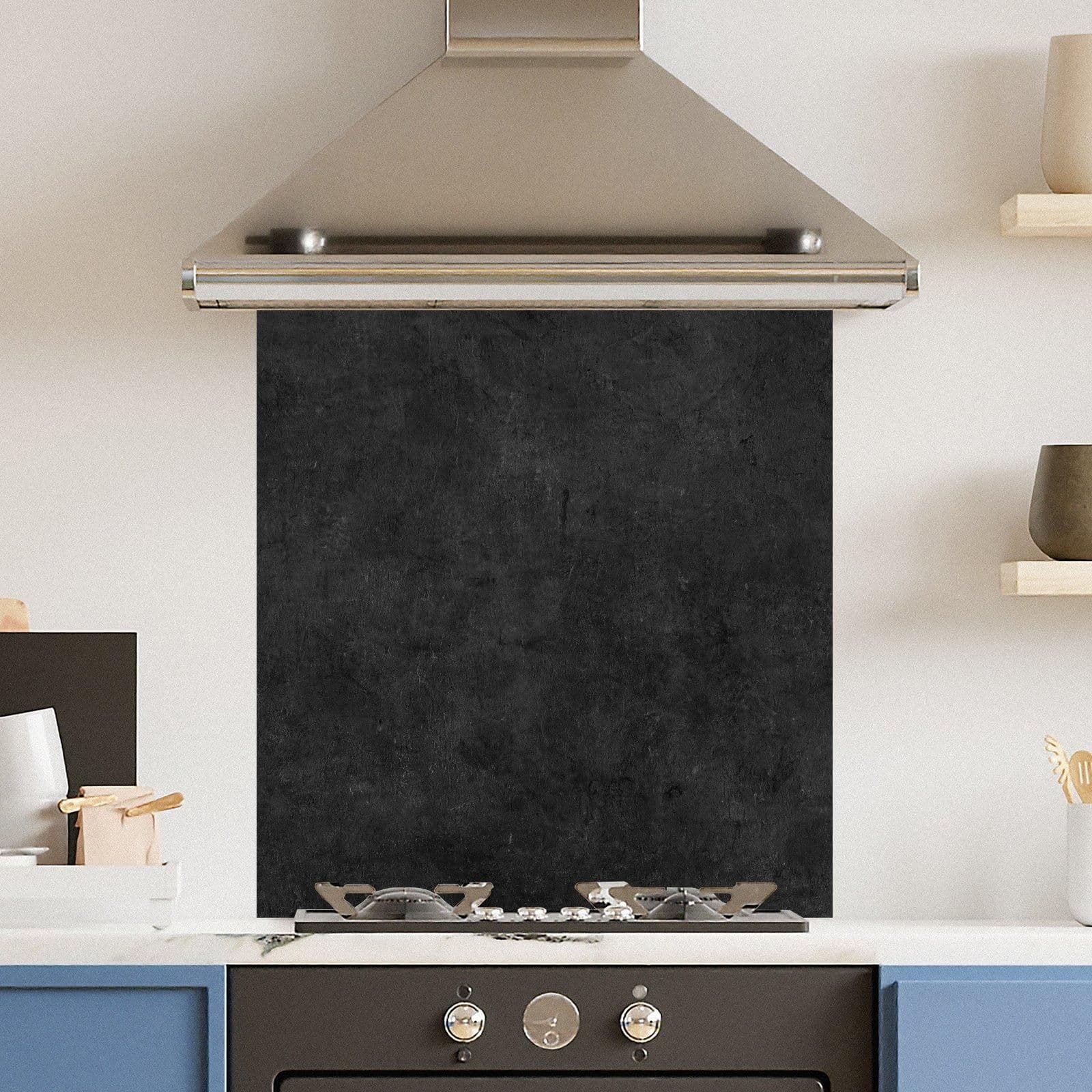 Premium 70cm x 75cm 6mm Glass Marble Kitchen Splashback Various Sizes Toughened 70 cm