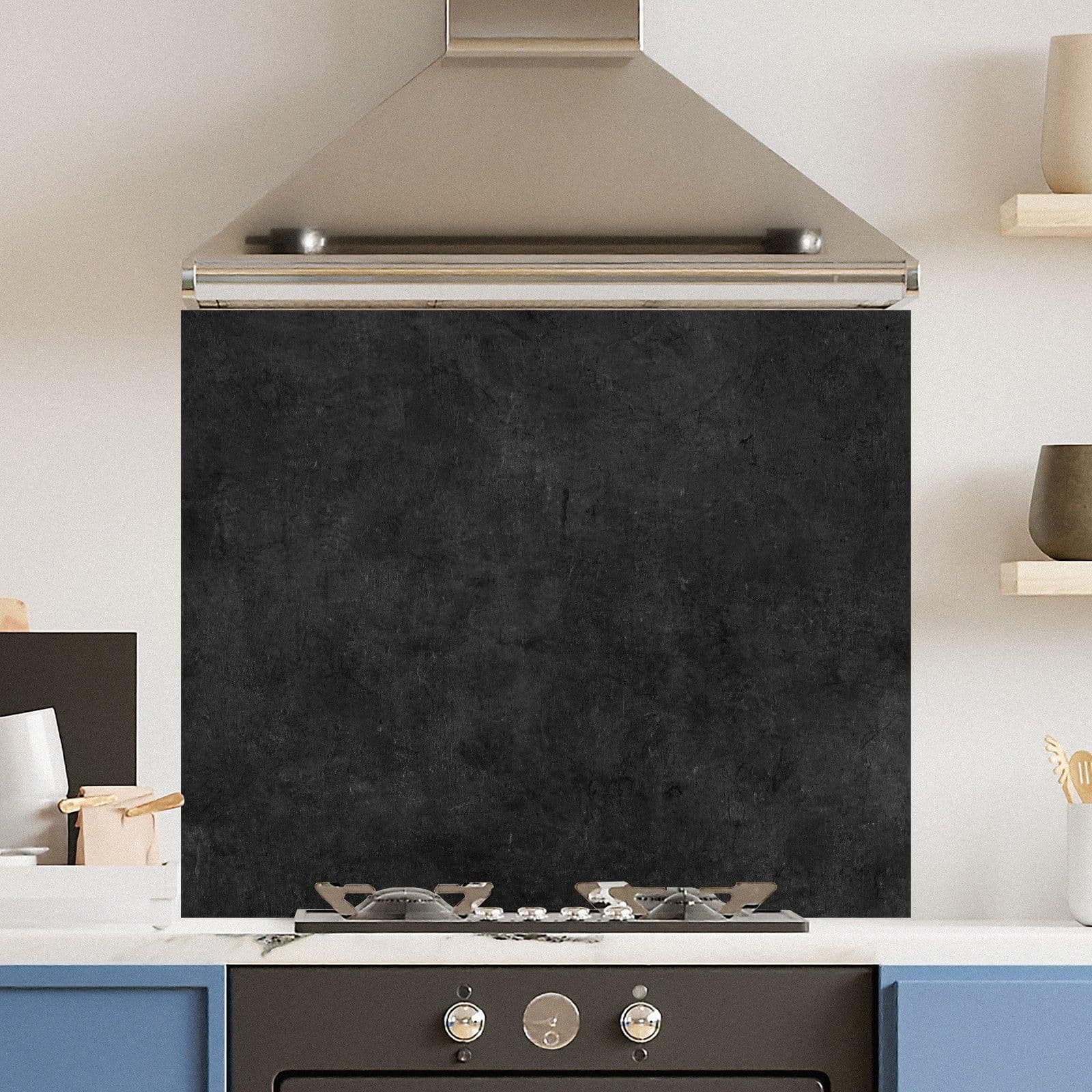 Premium 90cm x 75cm 6mm Glass Marble Kitchen Splashback Various Sizes Toughened 90 cm