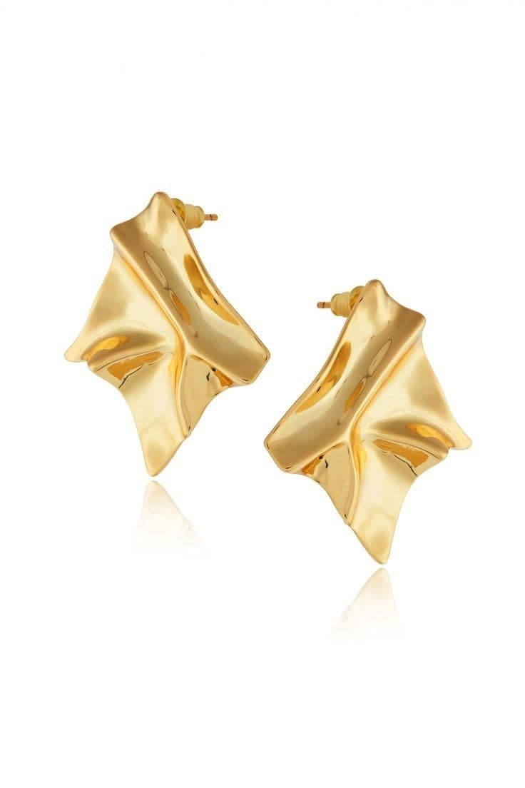 Nami Molten Gold Earrings