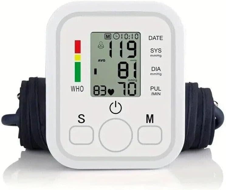 Digital Blood Pressure Monitor Upper Arm BP Cuff Machine Automatic Blood Pressure Machine