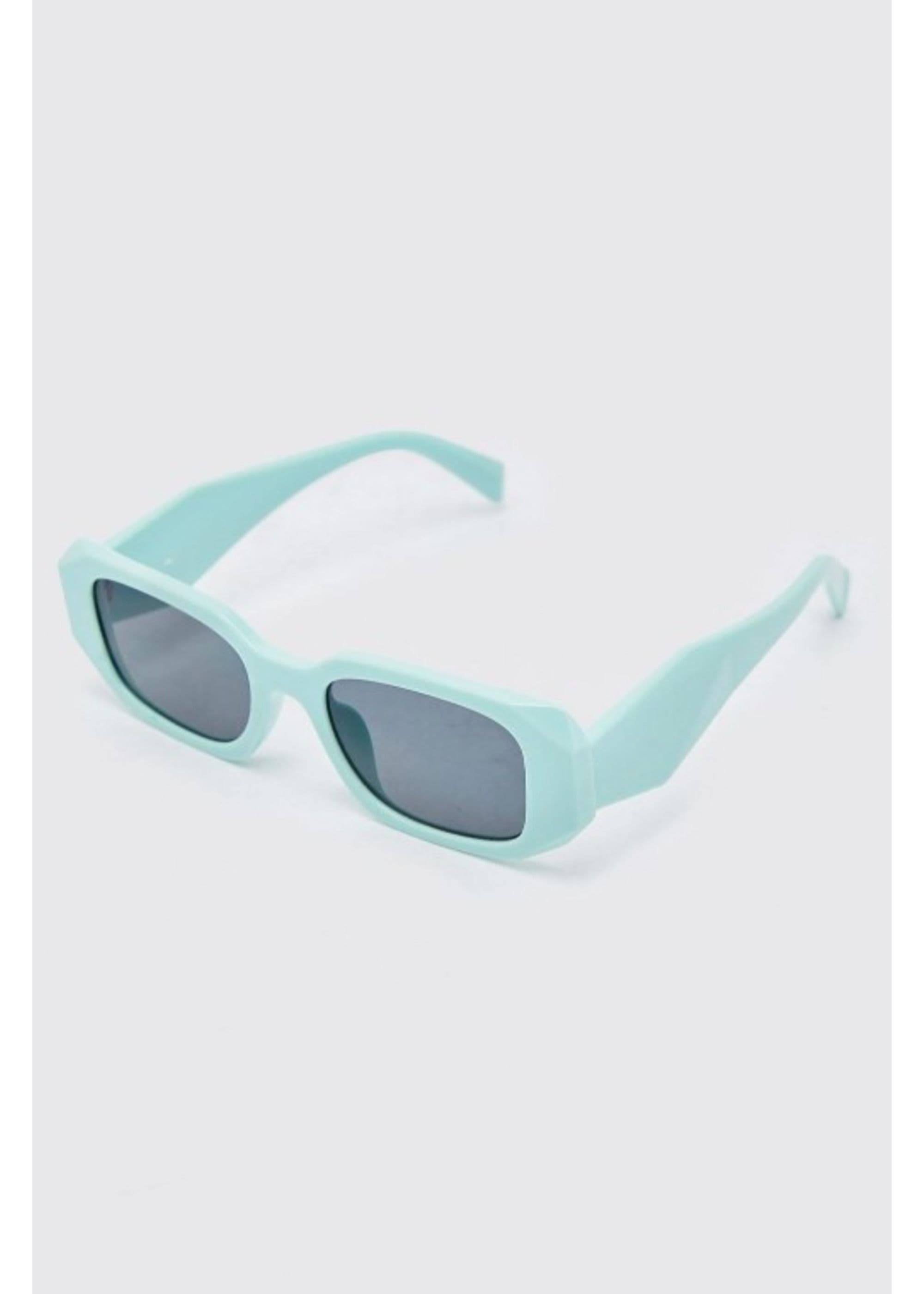 Madein Women's Diamond Detail Sunglasses in Mint