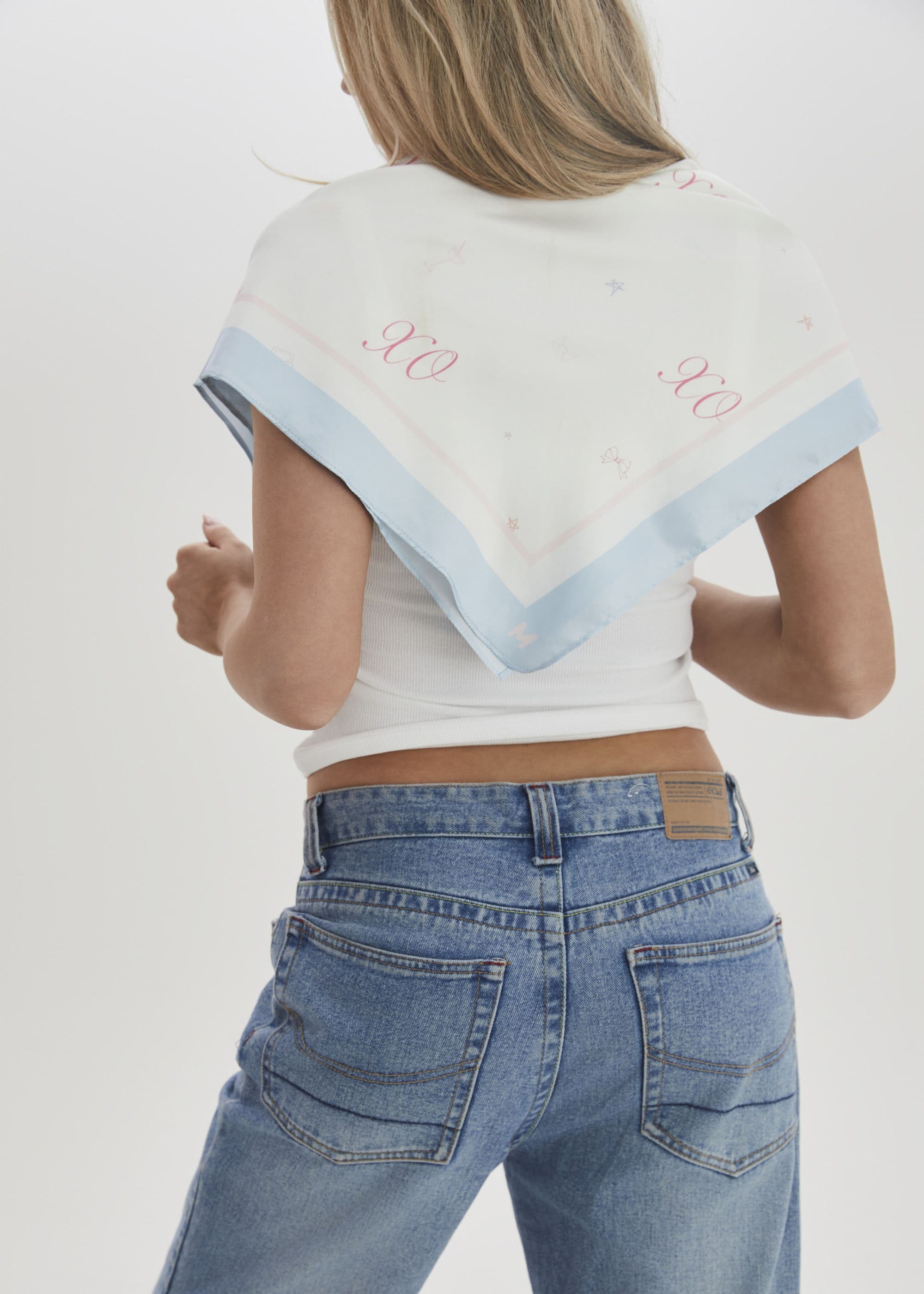 Madein Women's The Briar Printed Multi wear Scarf