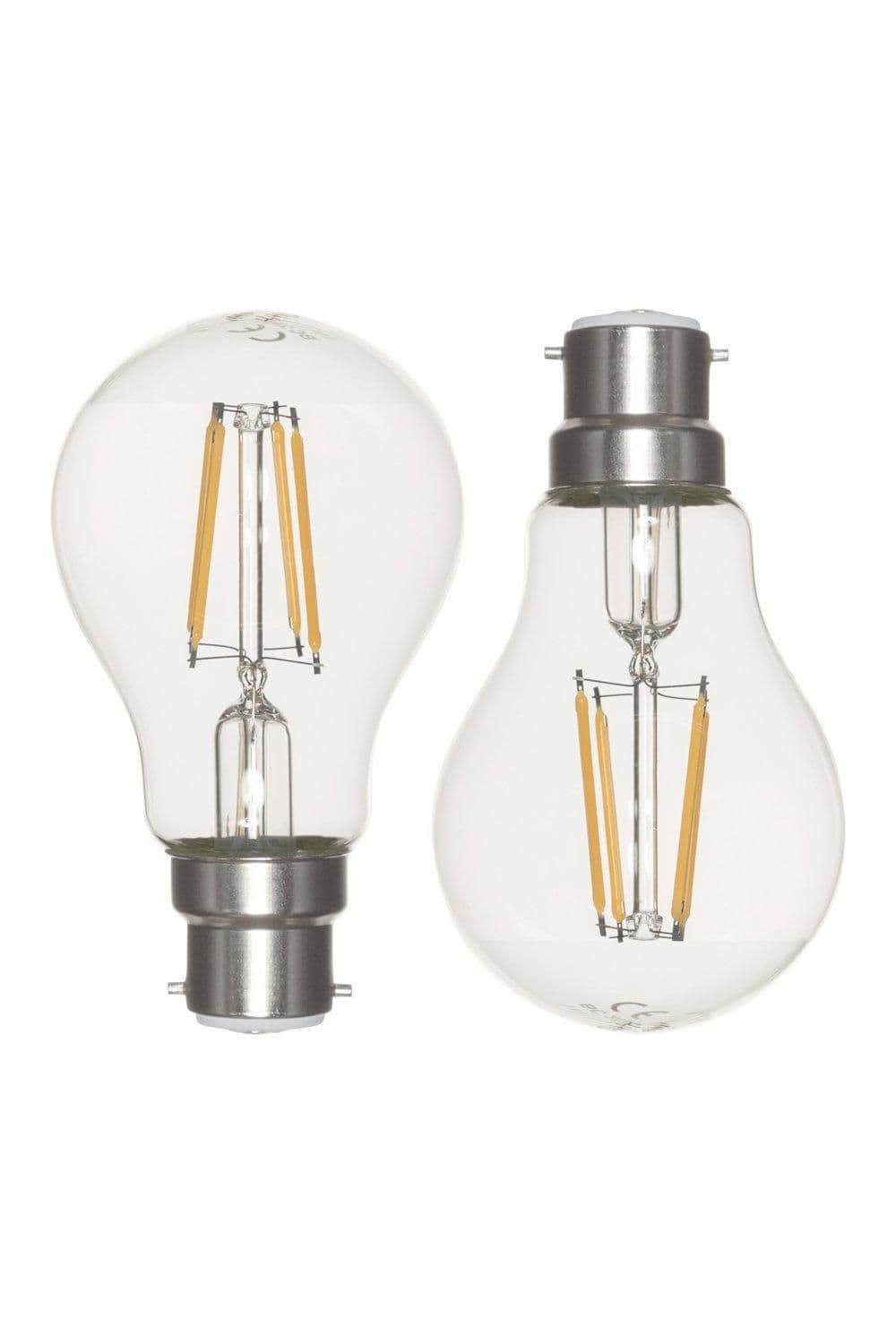 Pack 2 6W 2 B22 Bayonet Cap LED Bulb