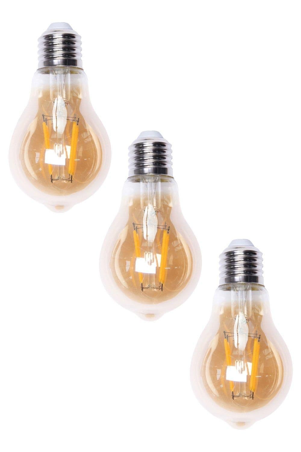 Pack 4W Vintage E27 Edison Screw LED Bulbs