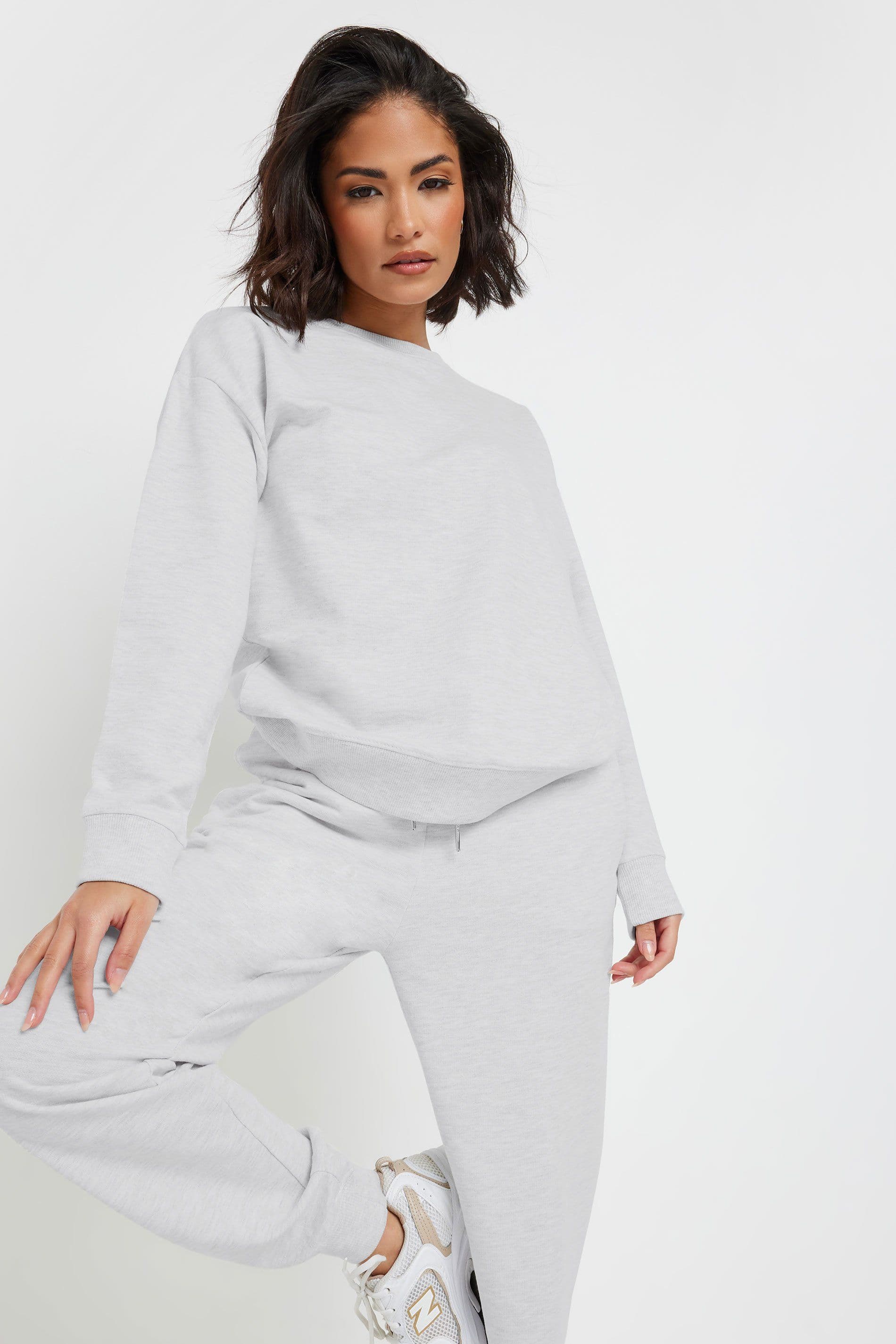 PixieGirl Women's Petite Sweatshirt in Grey | Size: 6