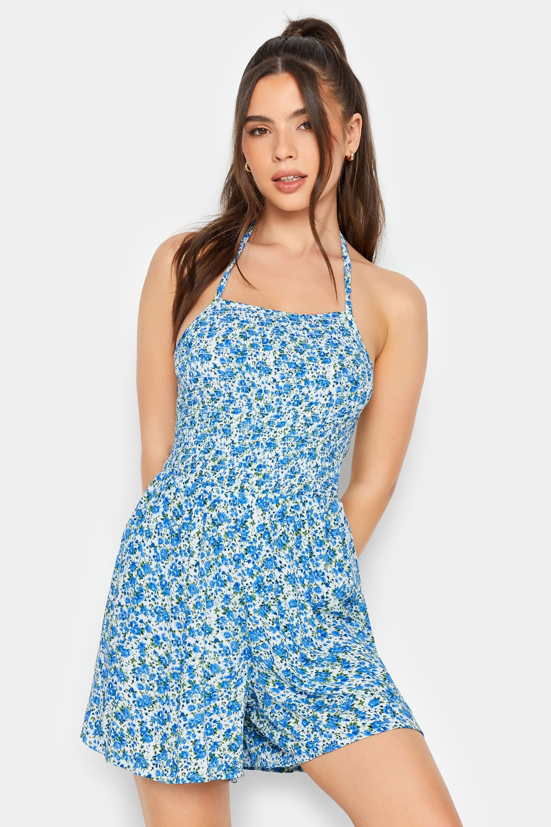 Petite Ditsy Print Playsuit