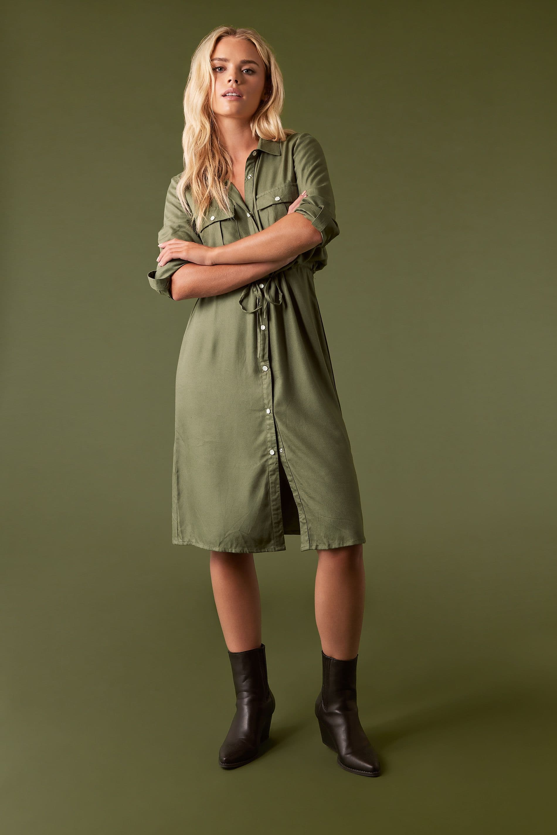 Petite Utility Dress
