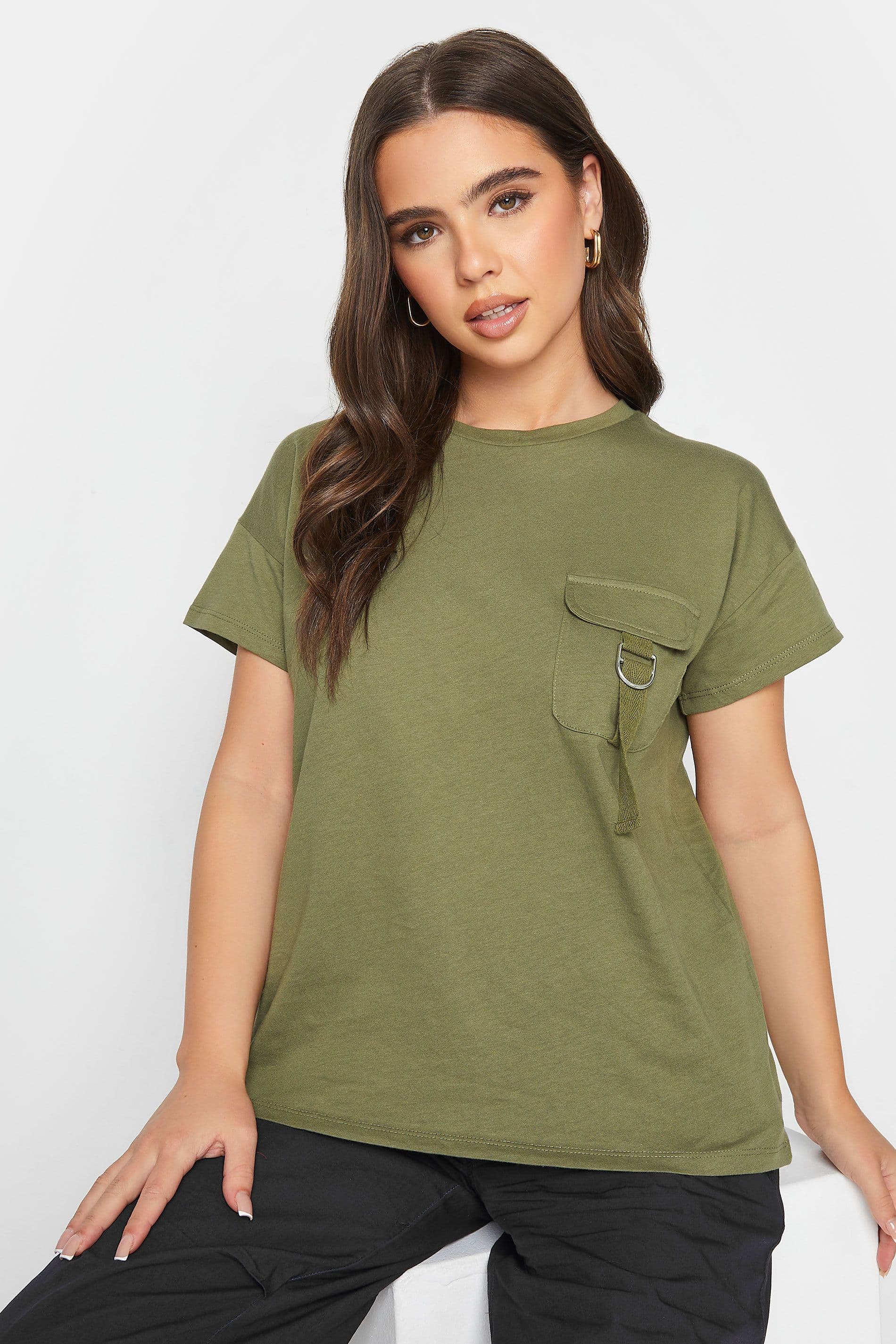 Petite Utility Pocket T-Shirt