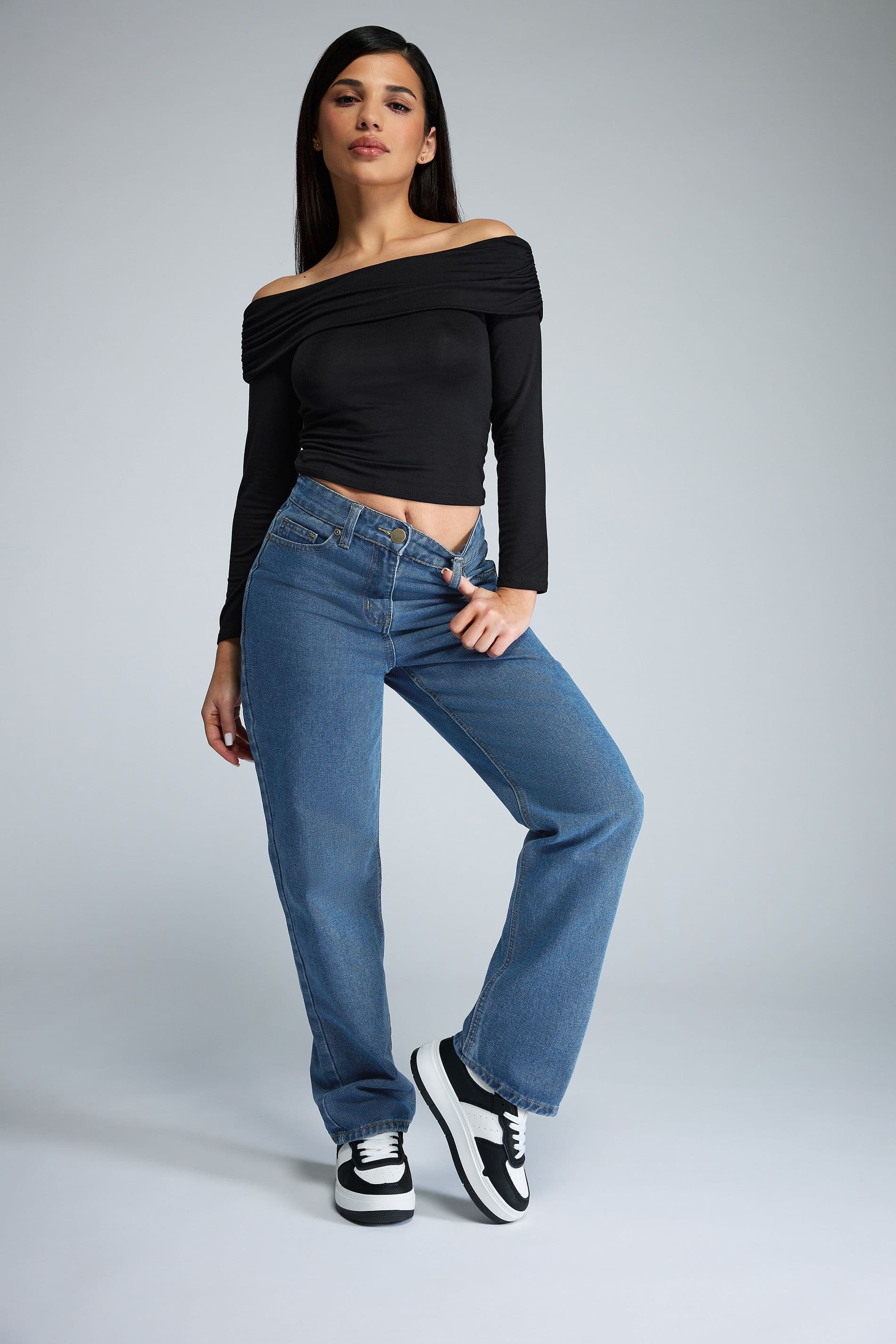 Petite Straight Leg Jeans