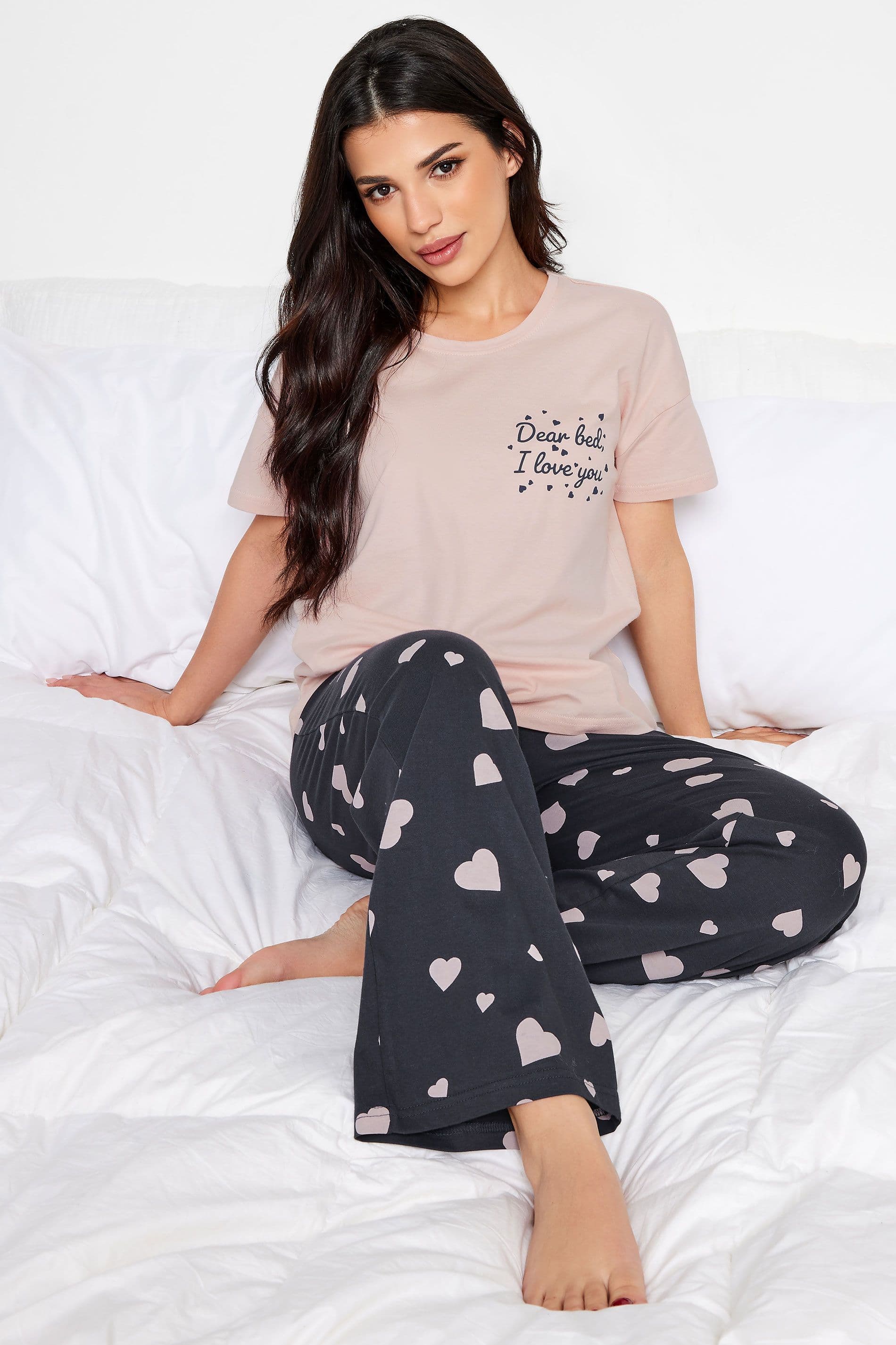 Petite Printed Pyjama Set