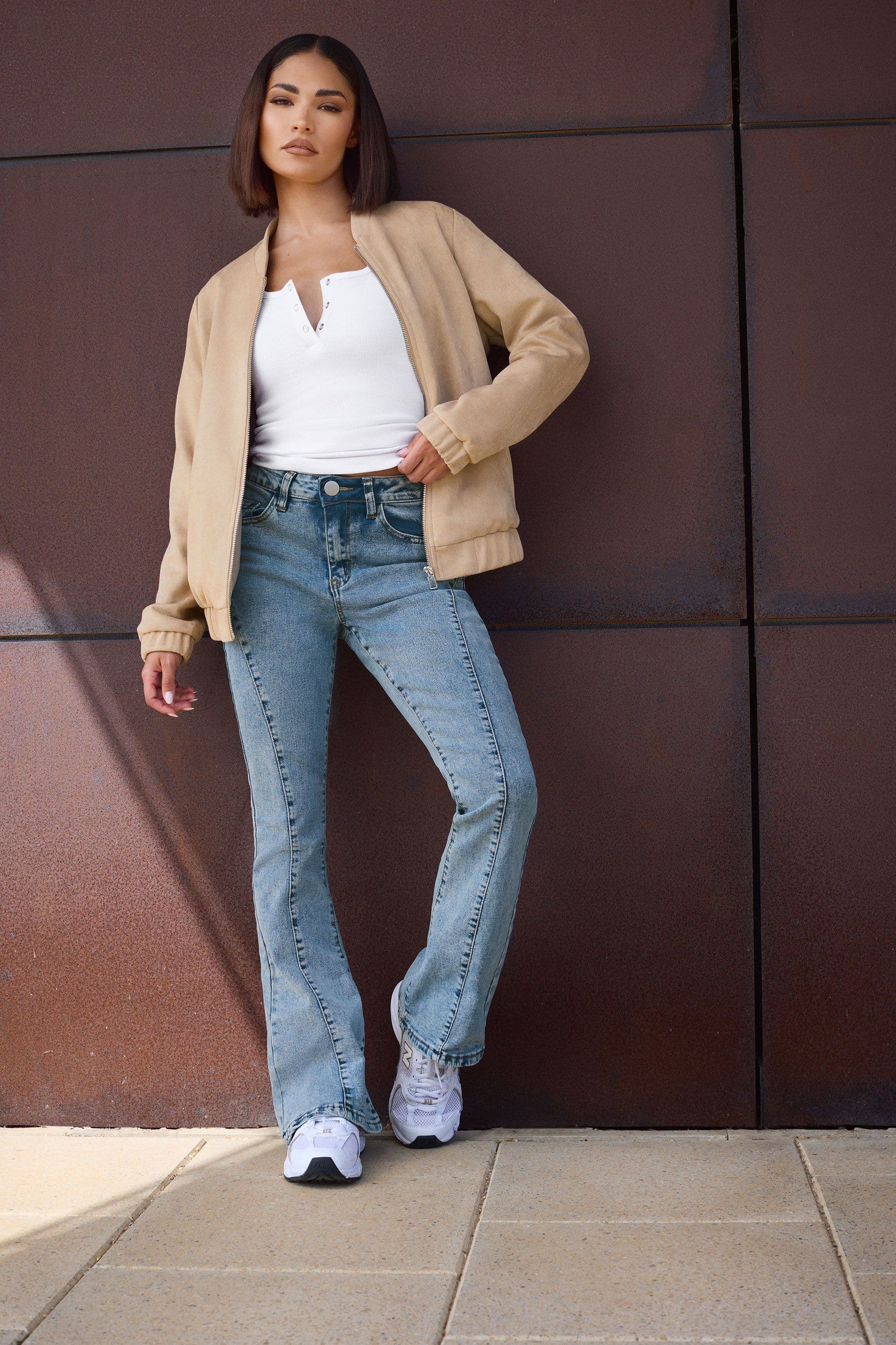 Petite Kick Flare Jeans