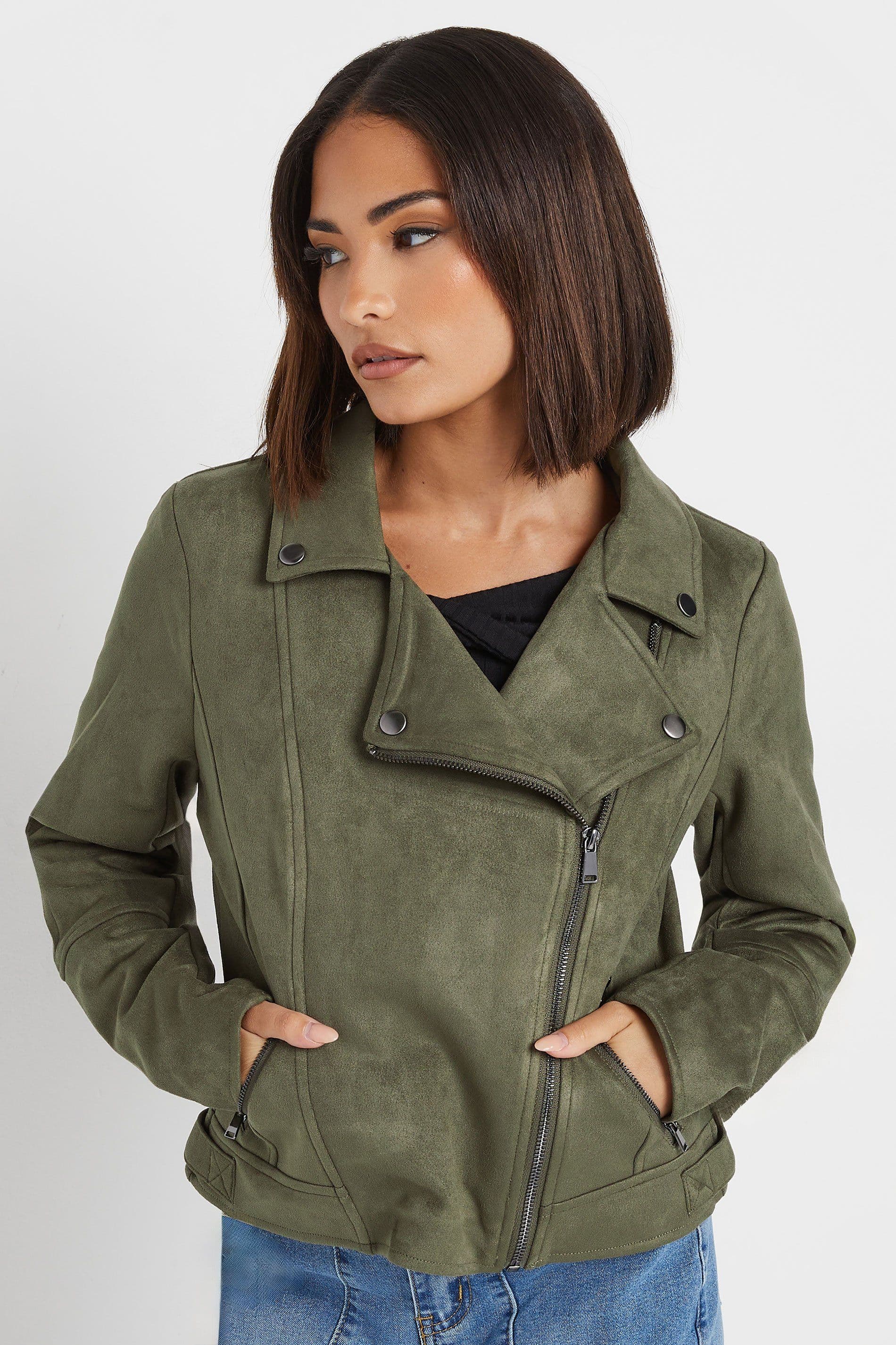 Petite Biker Jacket