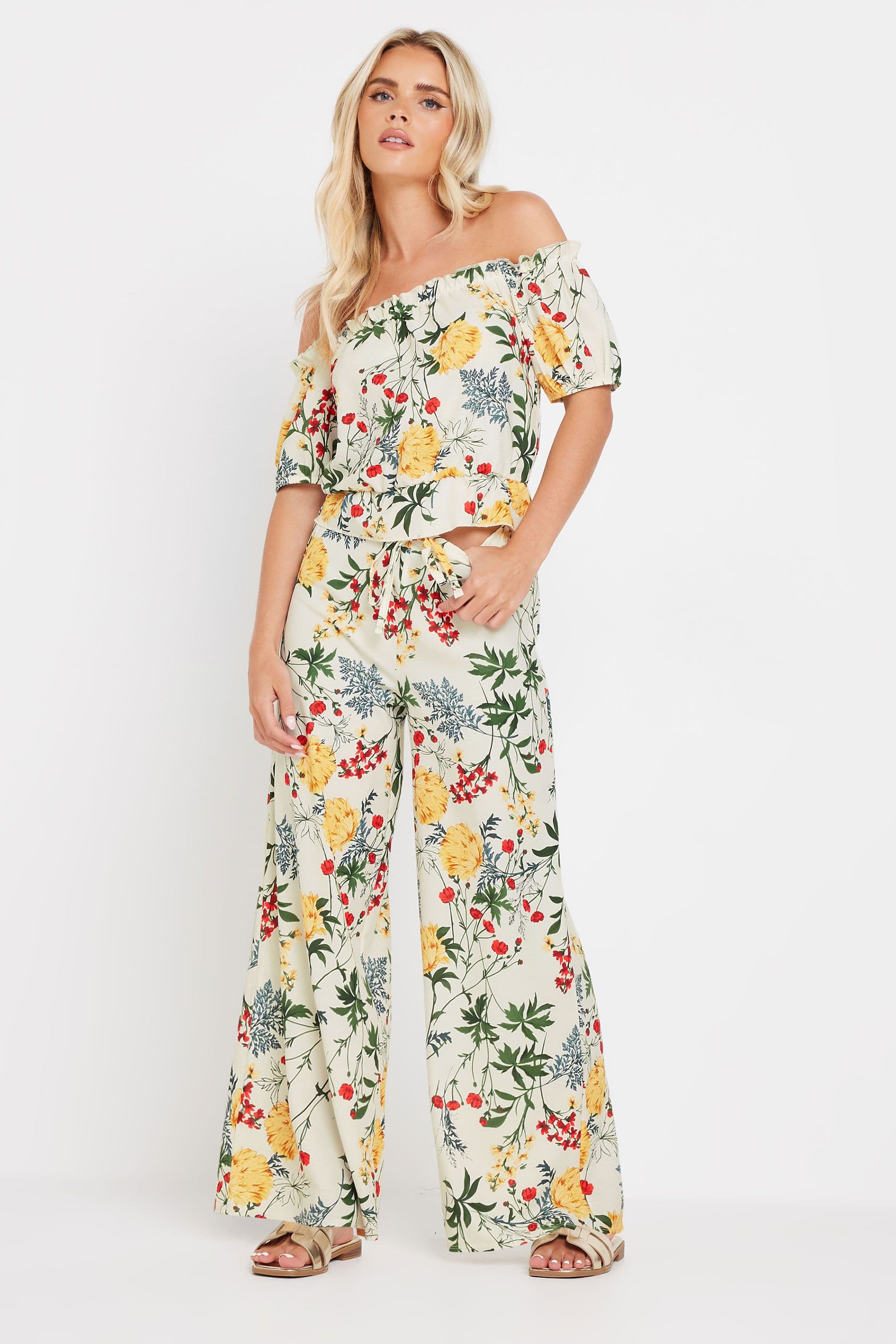Petite Wide Leg Trousers
