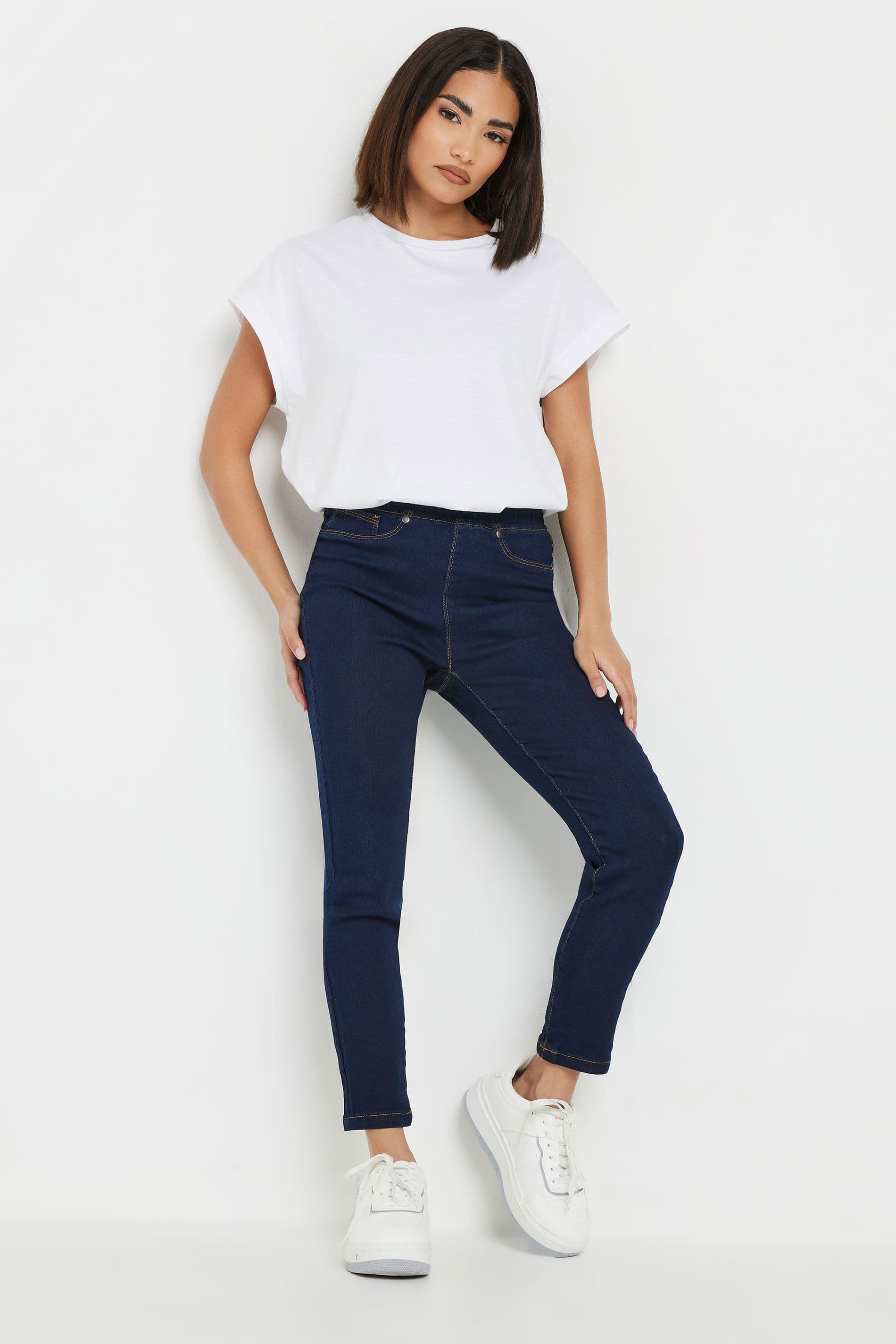 PixieGirl Women's Petite JENNY Jeggings in Blue | Size: 8