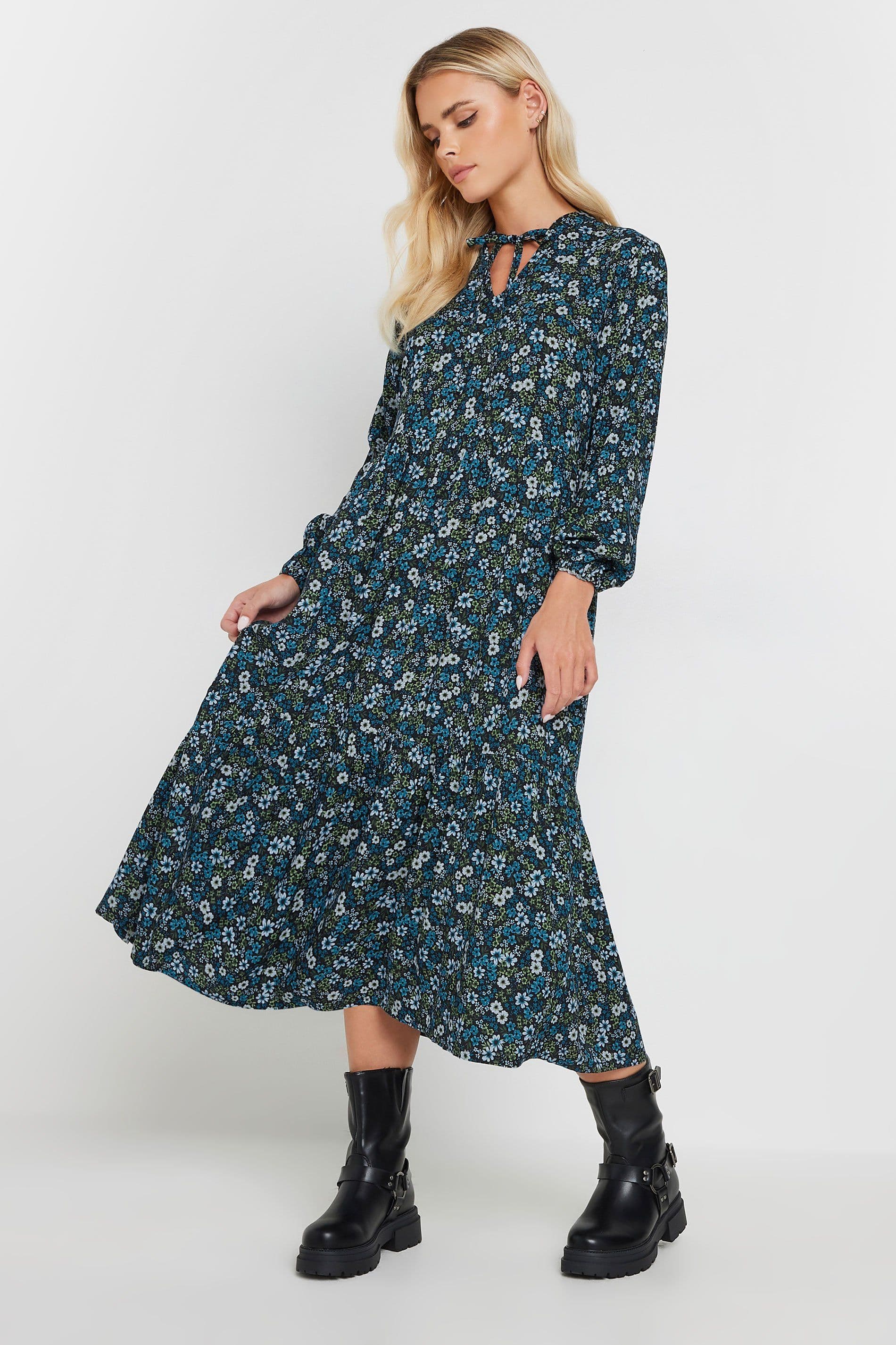Petite Floral Midaxi Dress
