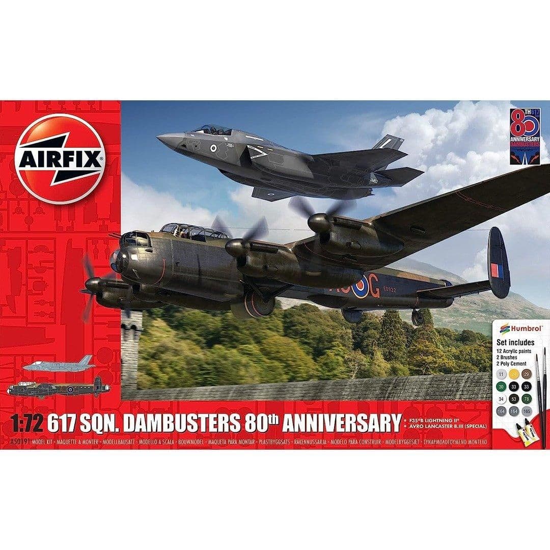 617 Sqn. Dambusters 80th Anniversary 1 72 Model Kit