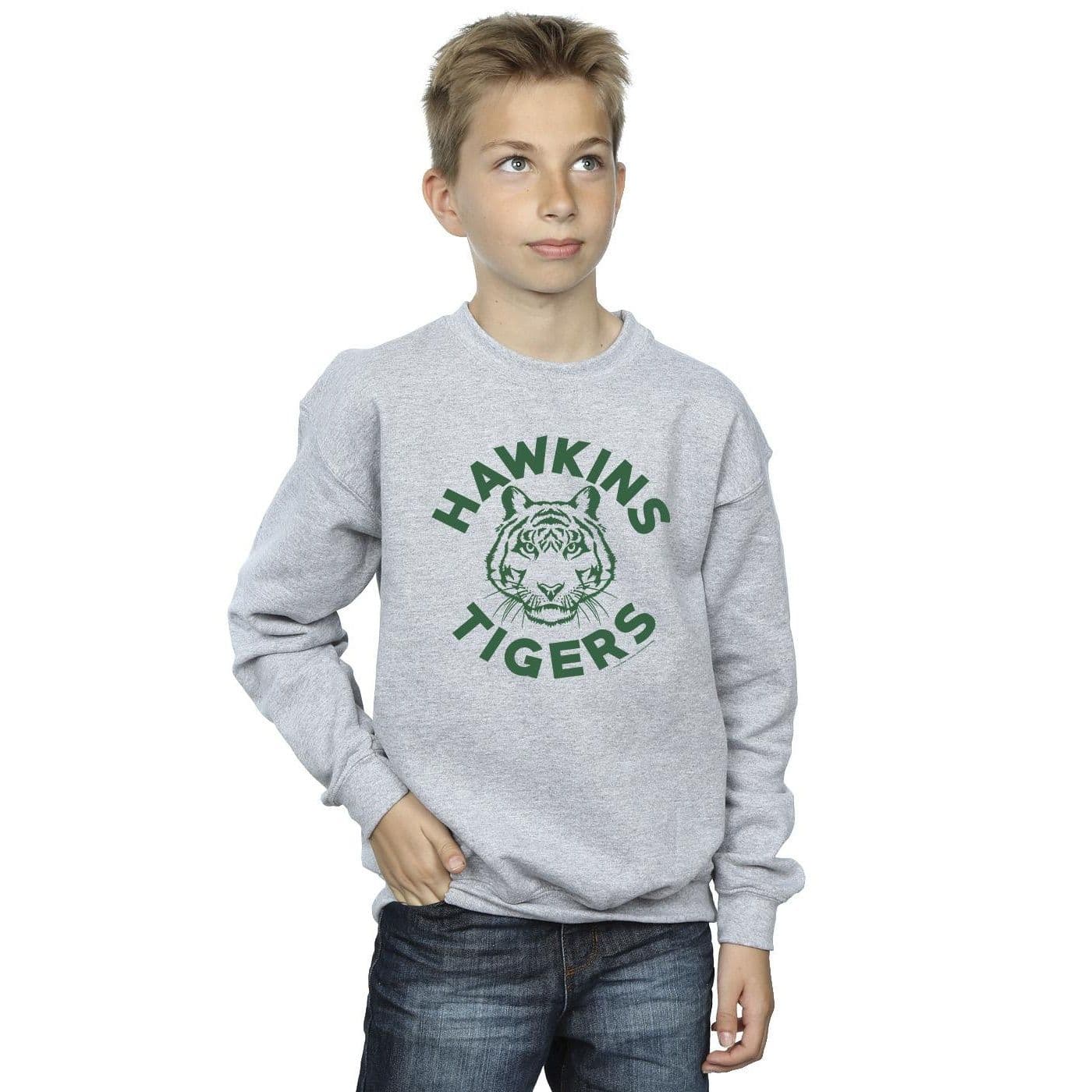 Stranger Things Hawkins Tigers Sweatshirt