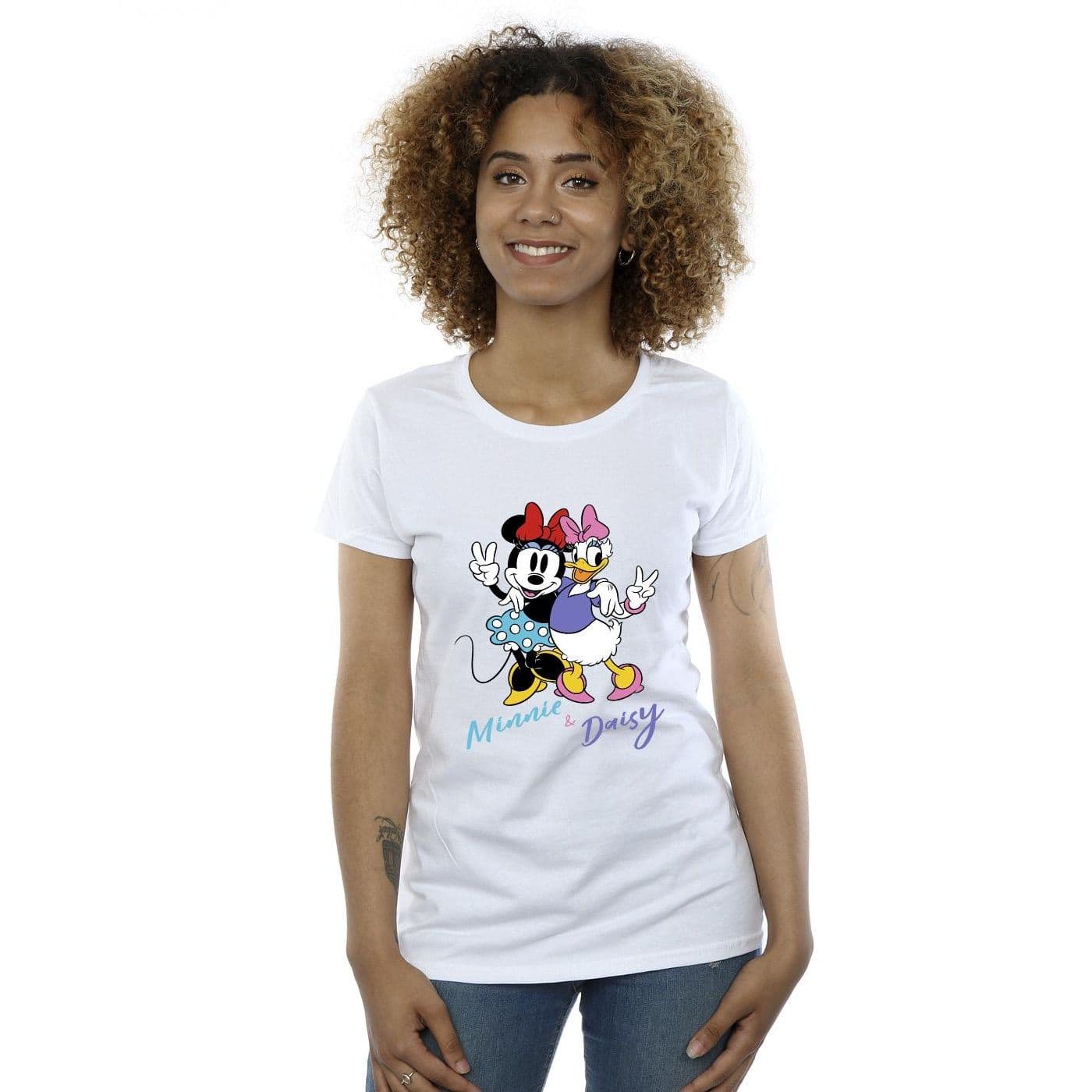 Minnie Mouse & Daisy Cotton T Shirt