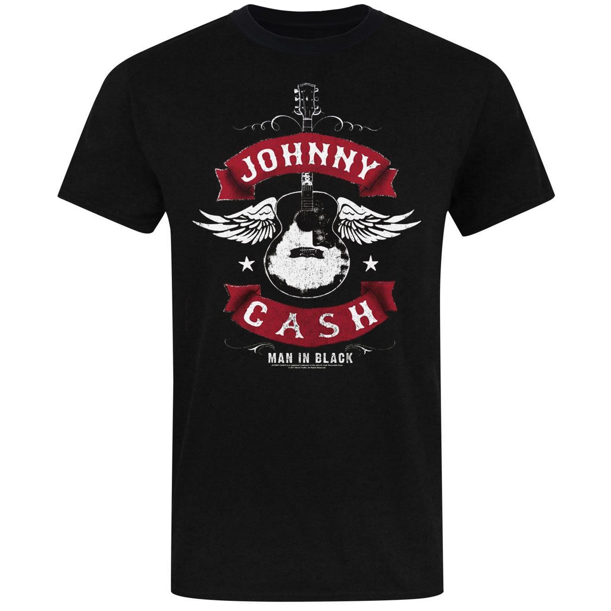 Man Winged Guitar T Shirt