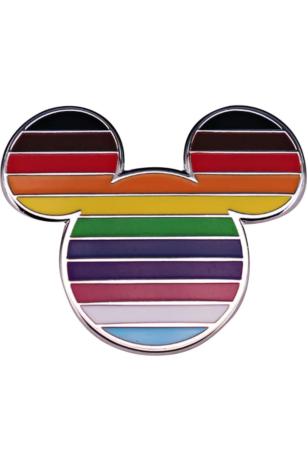 Pride Enamel Mickey Mouse Badge
