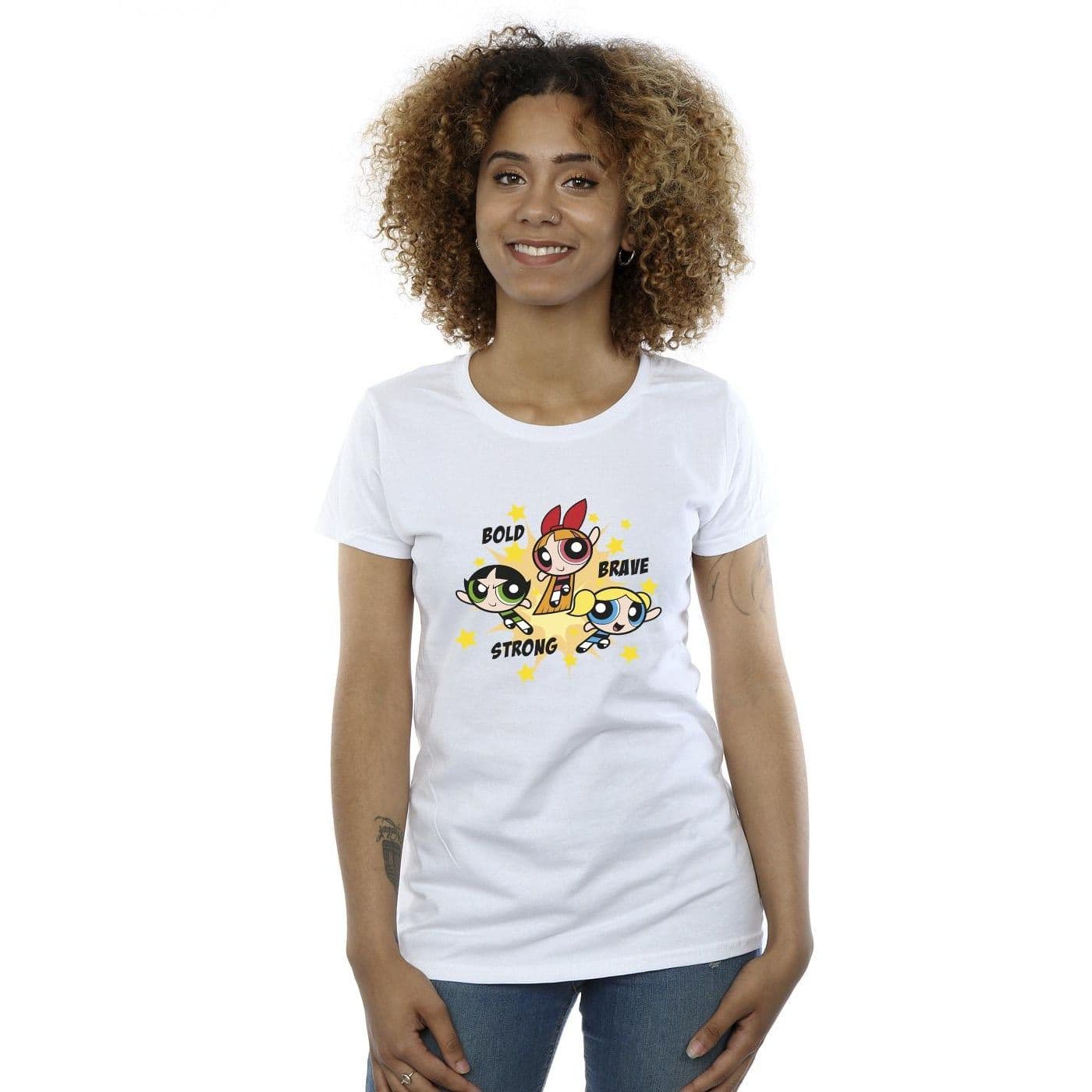 Bold Brave Strong Cotton T Shirt
