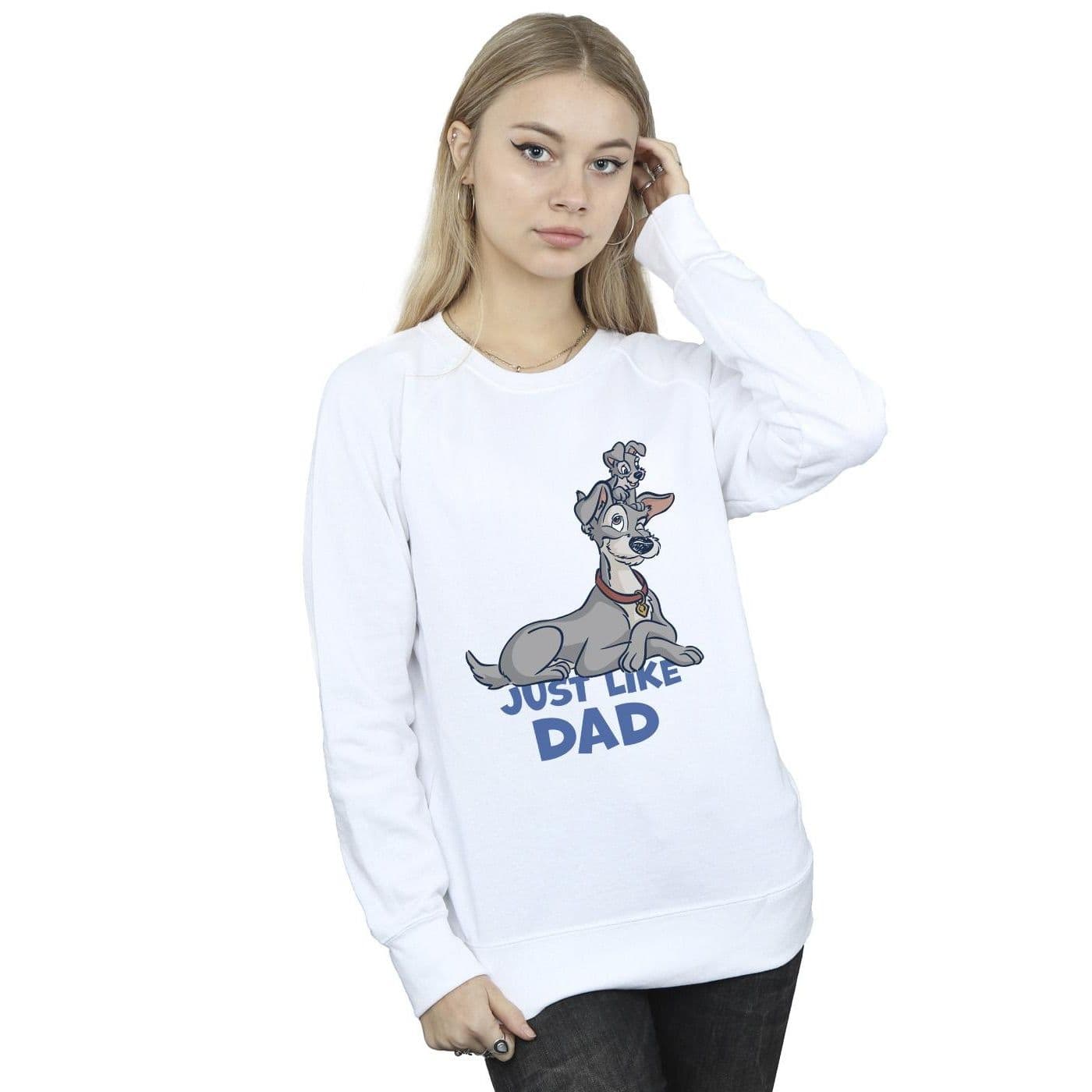 & Tramp Just Like Dad Sweatshirt