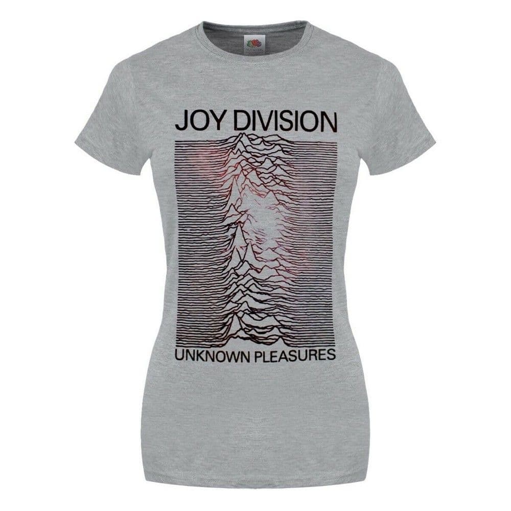 Joy Division Women's Space Lady T-Shirt in Grey | Size: XS