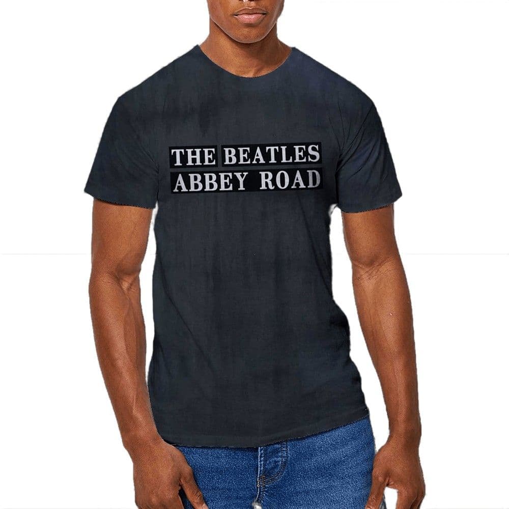 Abbey Road Sign Dip Dye T Shirt