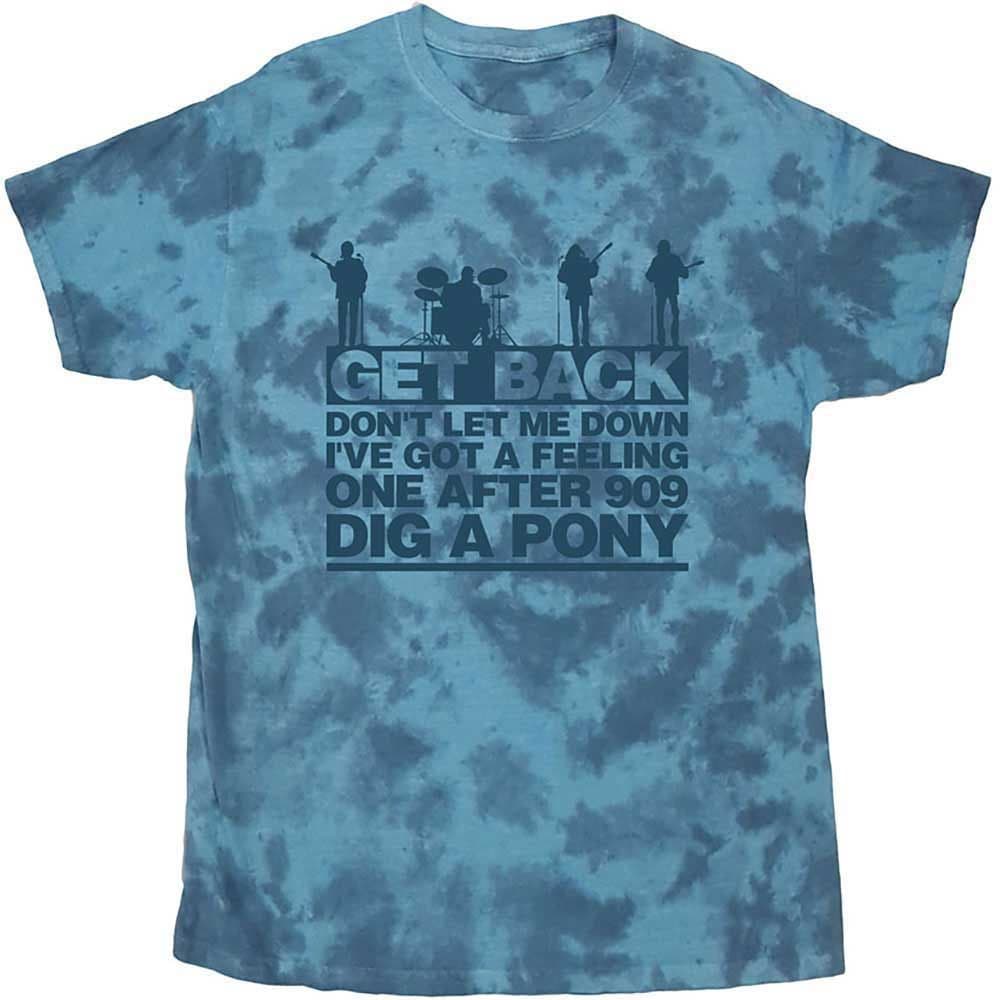 Let It Be Songs Dip Dye T Shirt