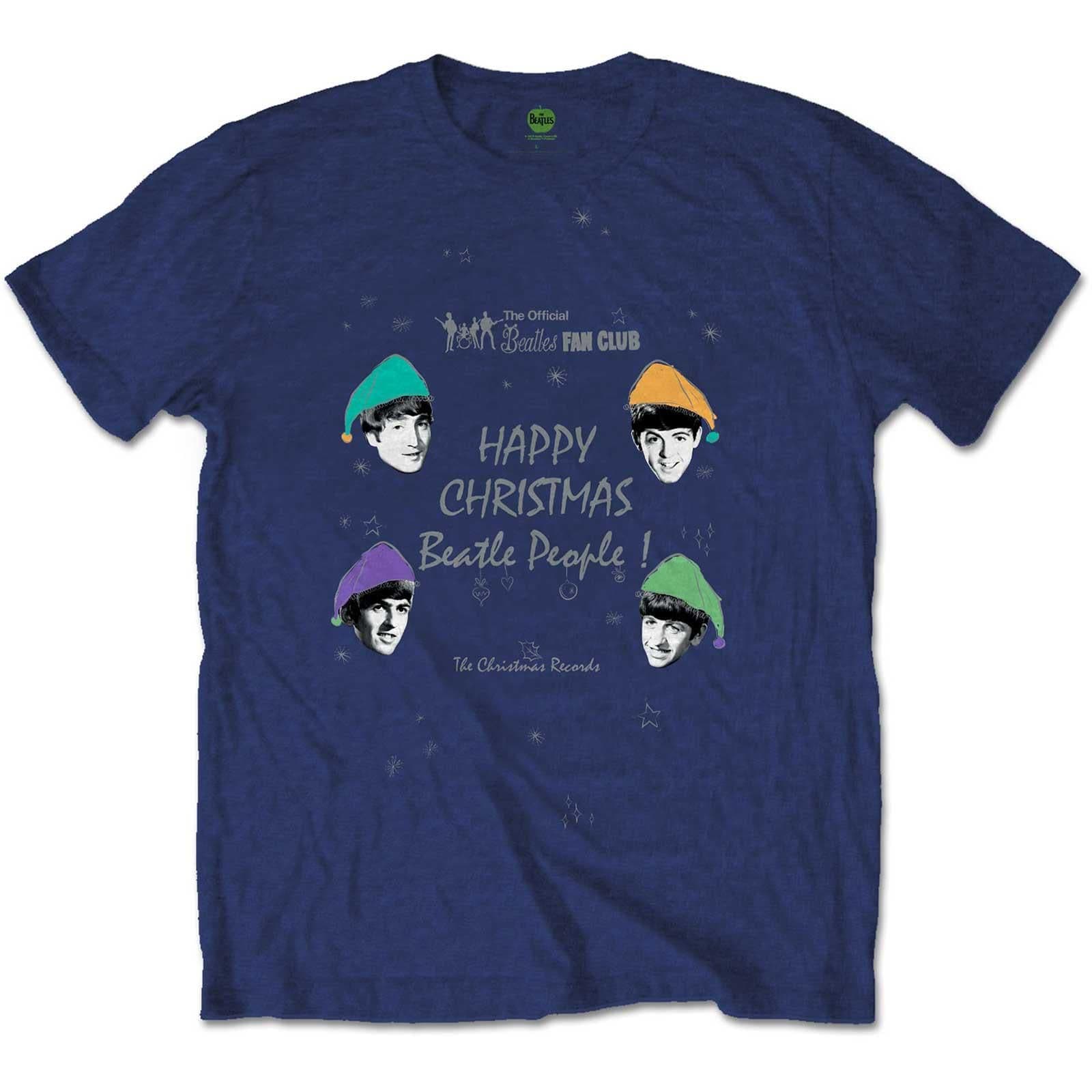 Happy Christmas Cotton T Shirt