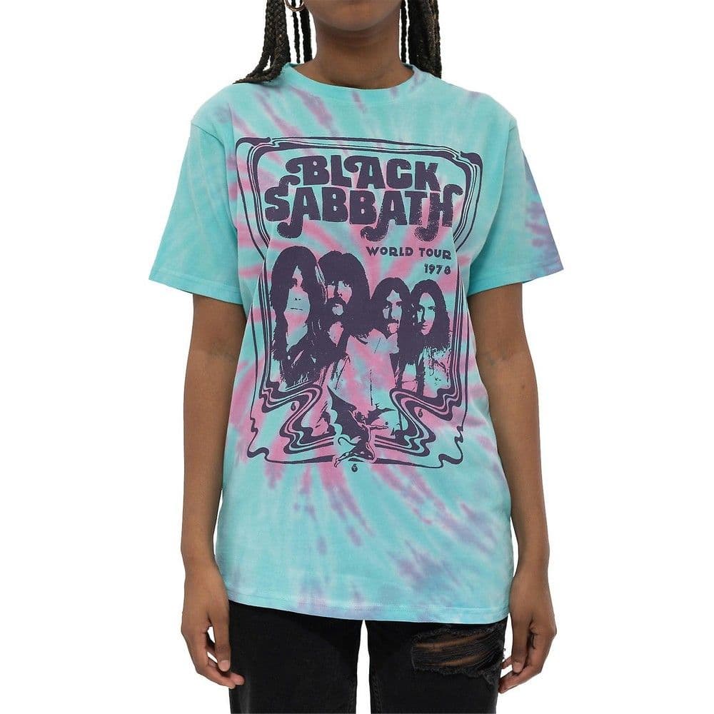 World Tour 1978 Tie Dye T Shirt