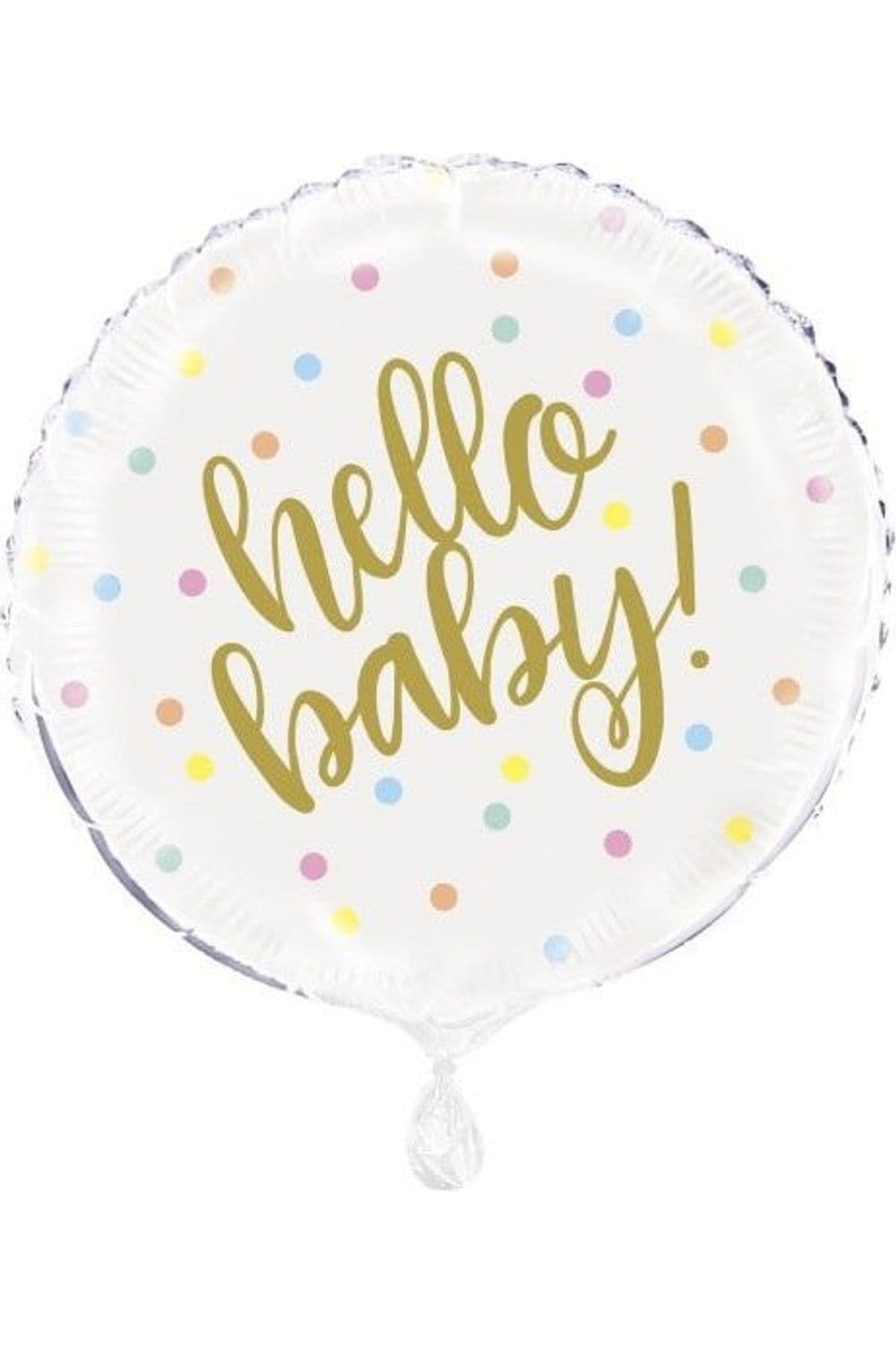 Round Shower Foil Balloon