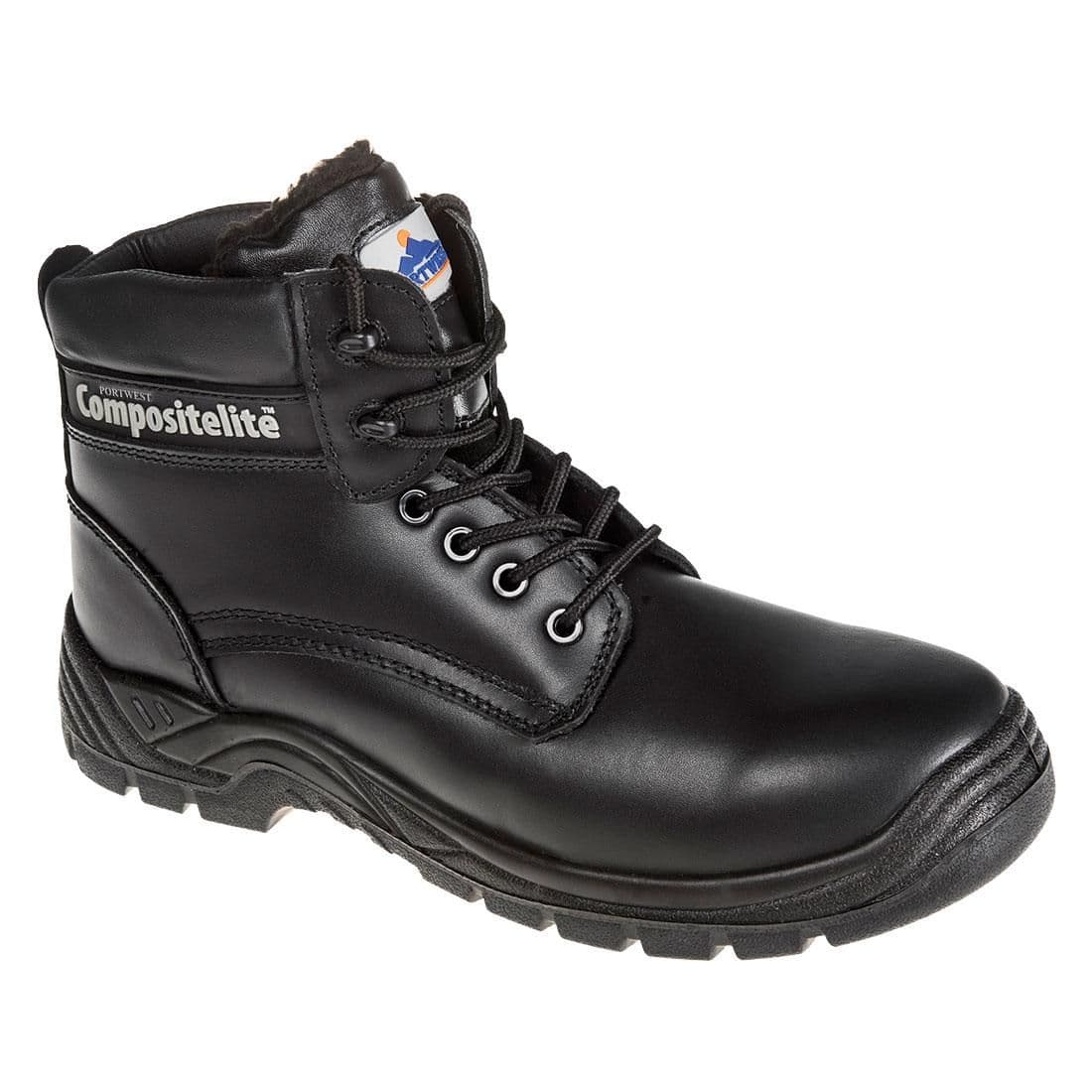Thor Leather Faux Fur Lined Safety Boots