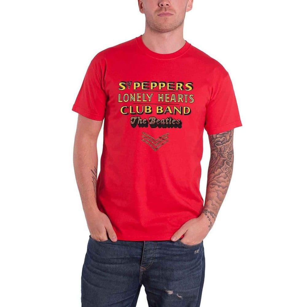 Sgt Pepper Stacked Embellished T Shirt