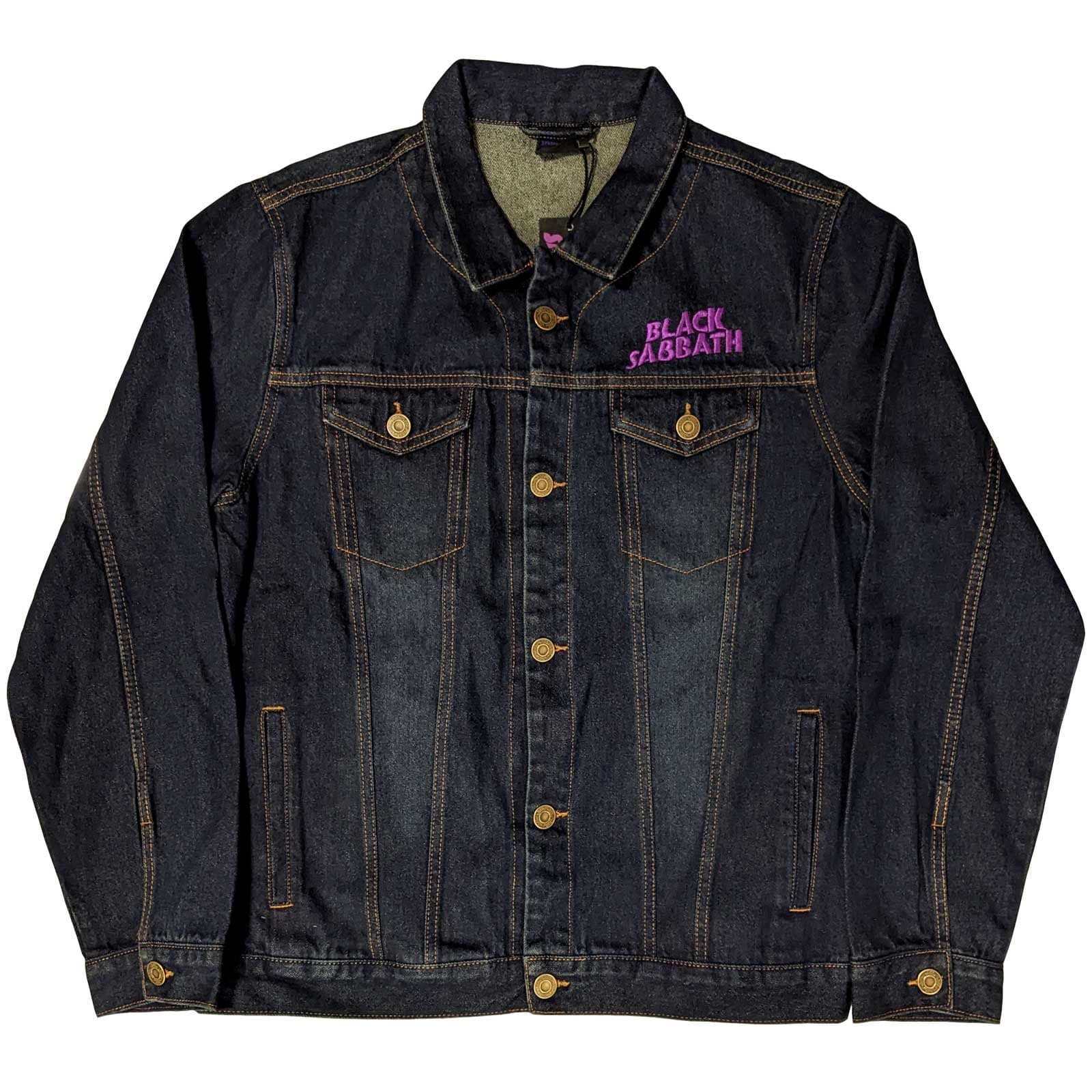 Wavy Logo Denim Jacket