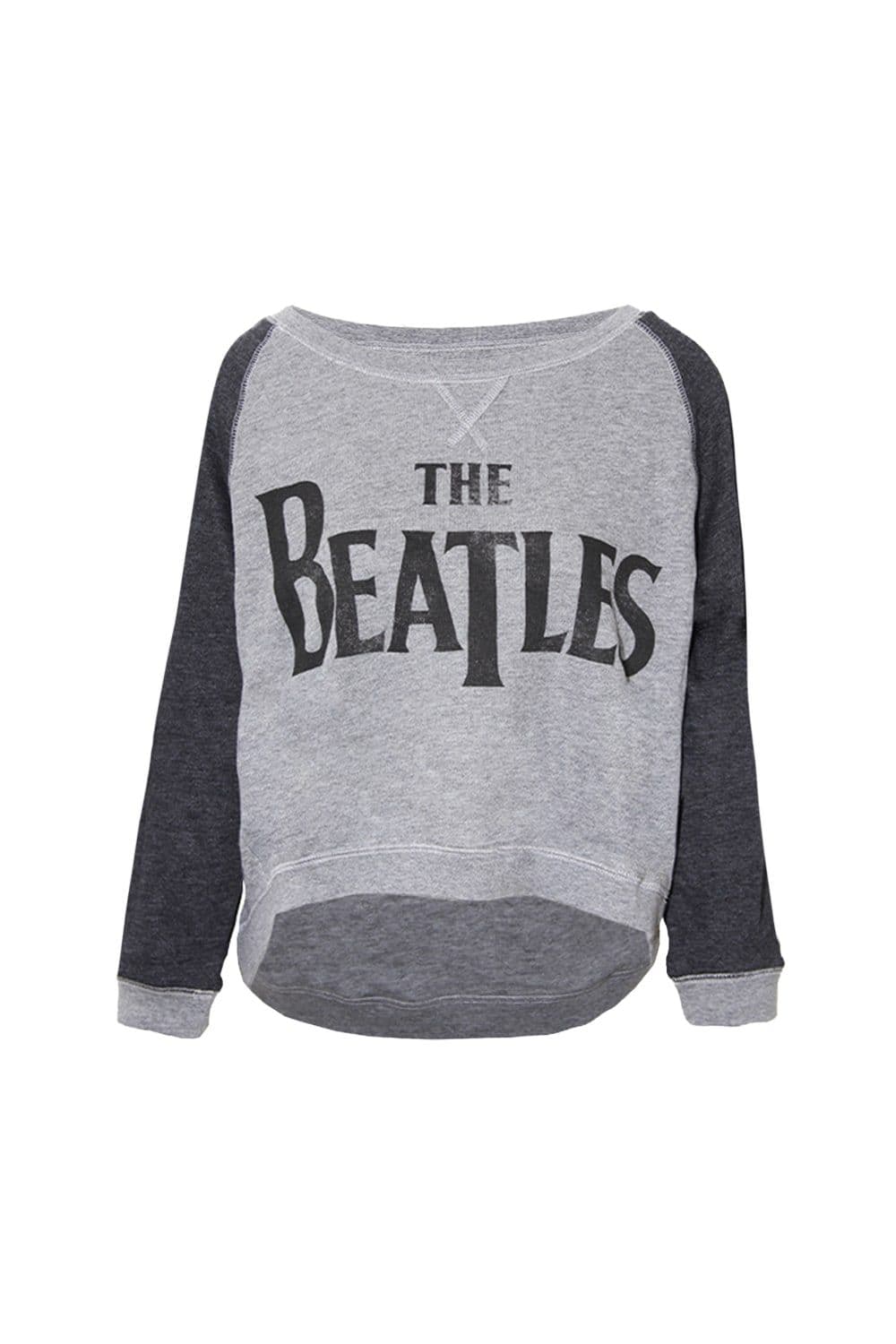 Drop T Logo Crop Sweatshirt