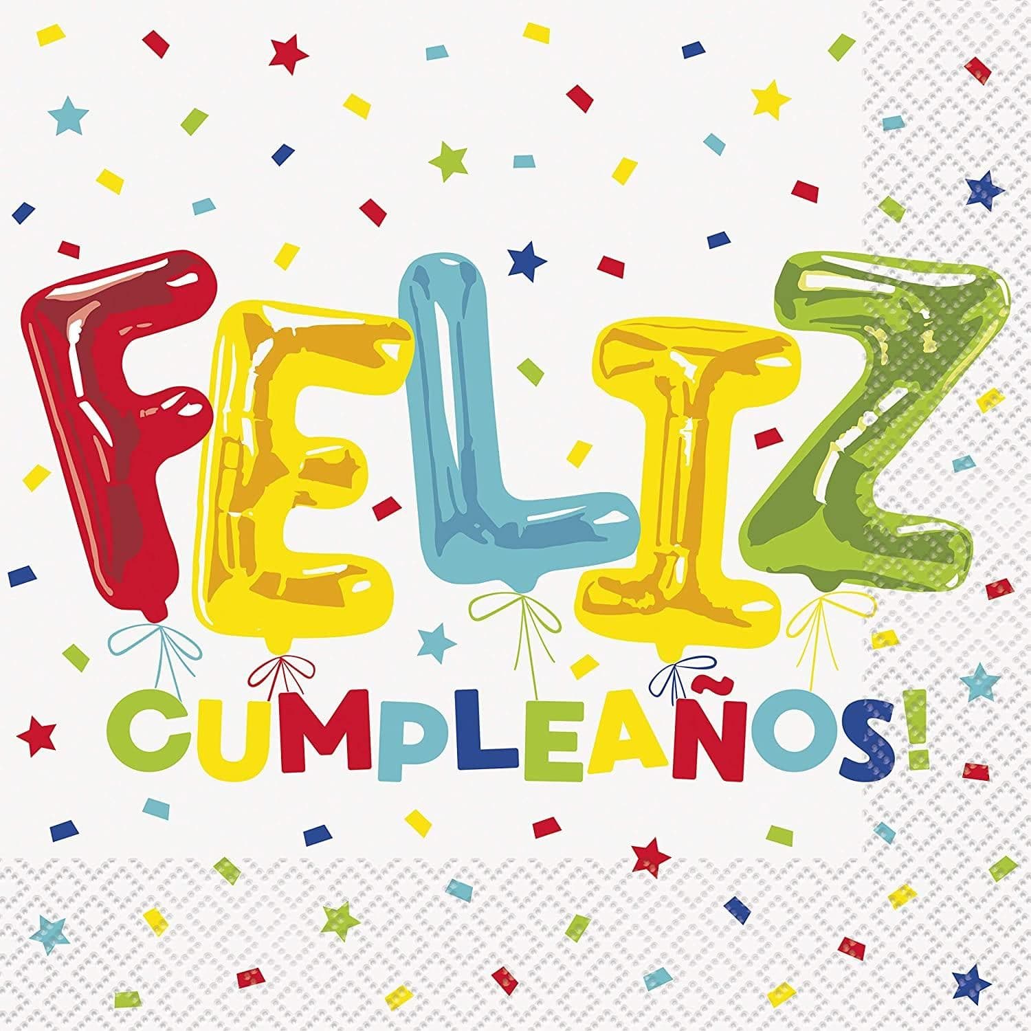 Feliz Cumpleanos Paper Napkins