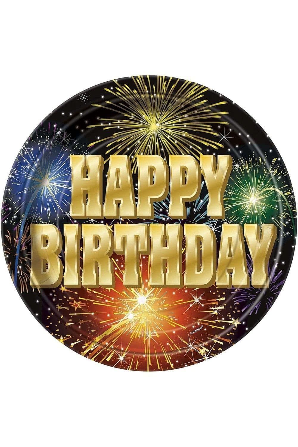 Happy Birthday Plates