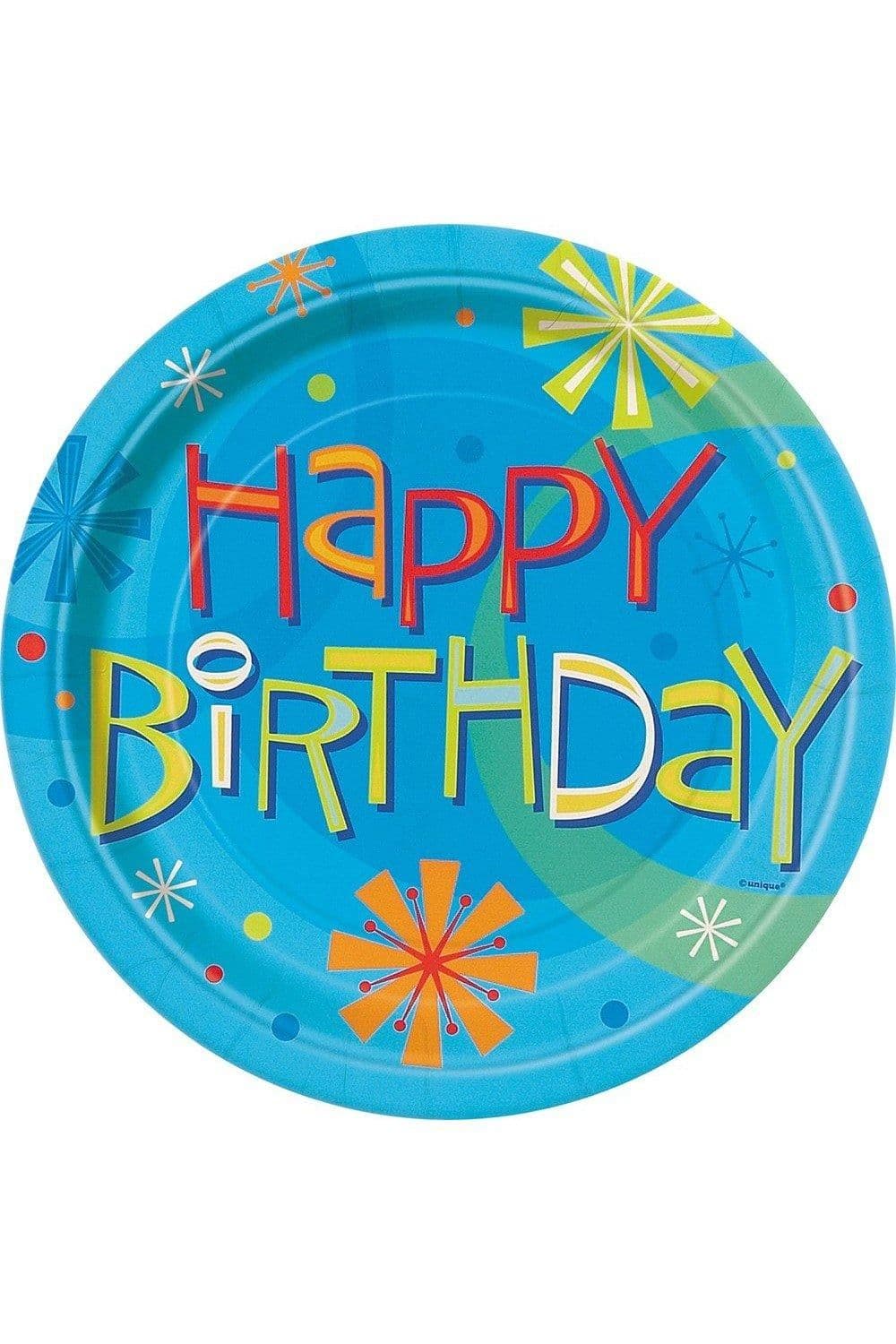 Stellar Birthday Plates