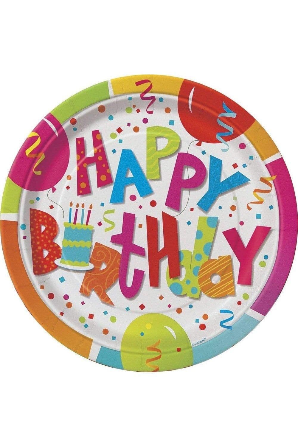 Jamboree Birthday Plates