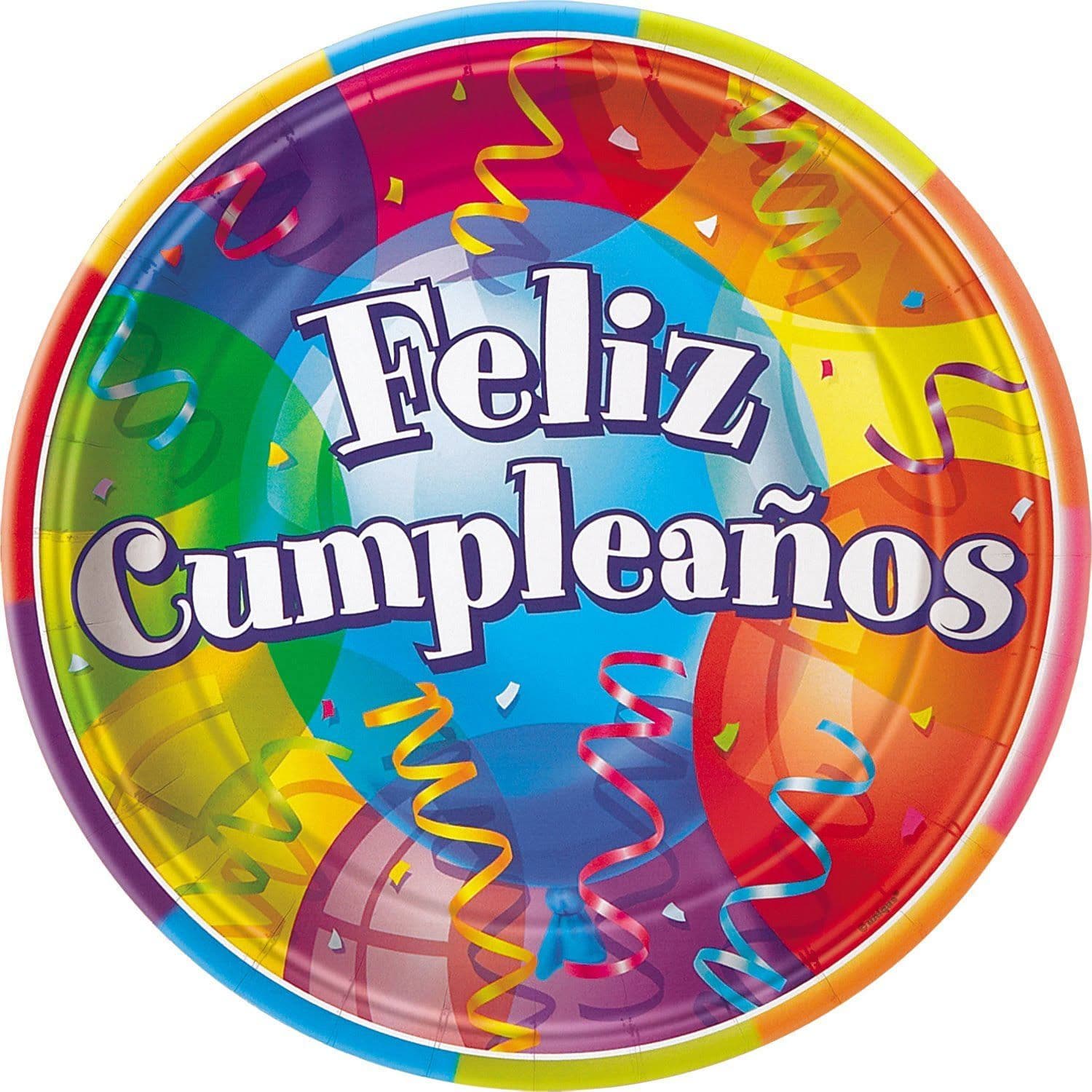 Feliz Cumpleanos Snack Plate