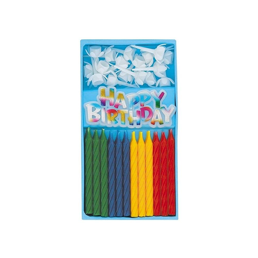 Plain Birthday Candles
