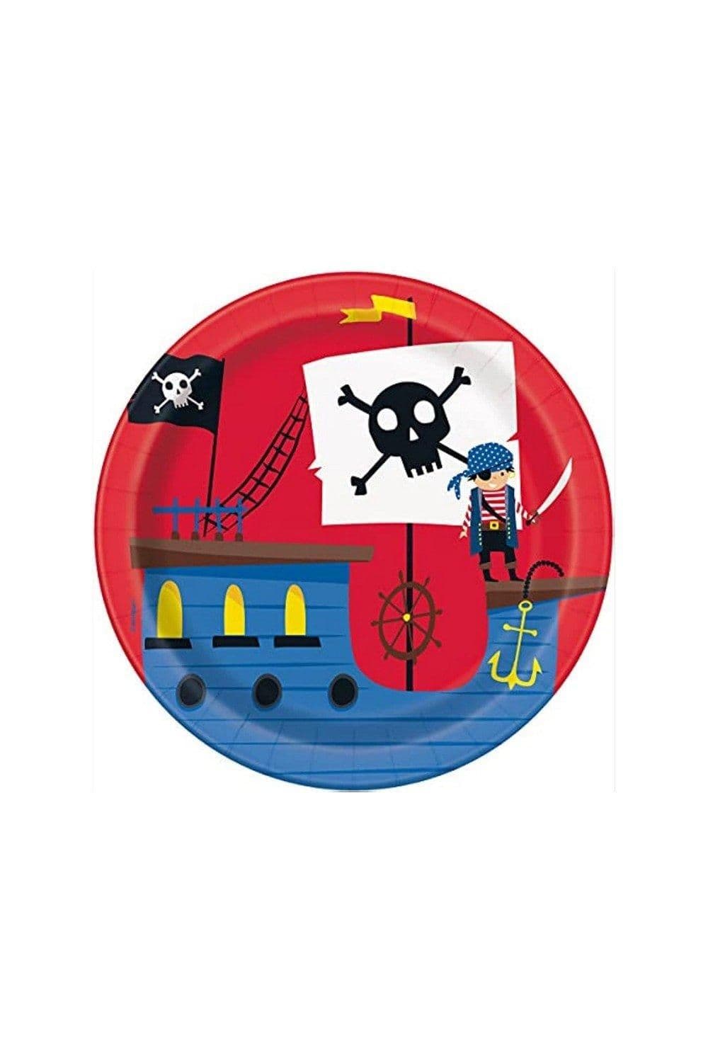 Pirate Ship Disposable Plates