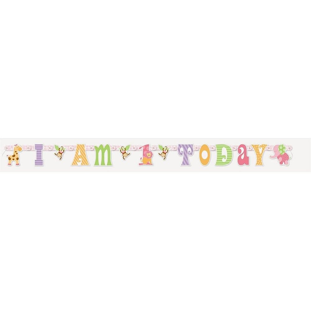 Safari 1st Birthday Banner